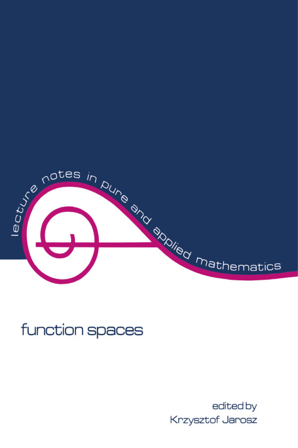 Function Spaces 1st Edition