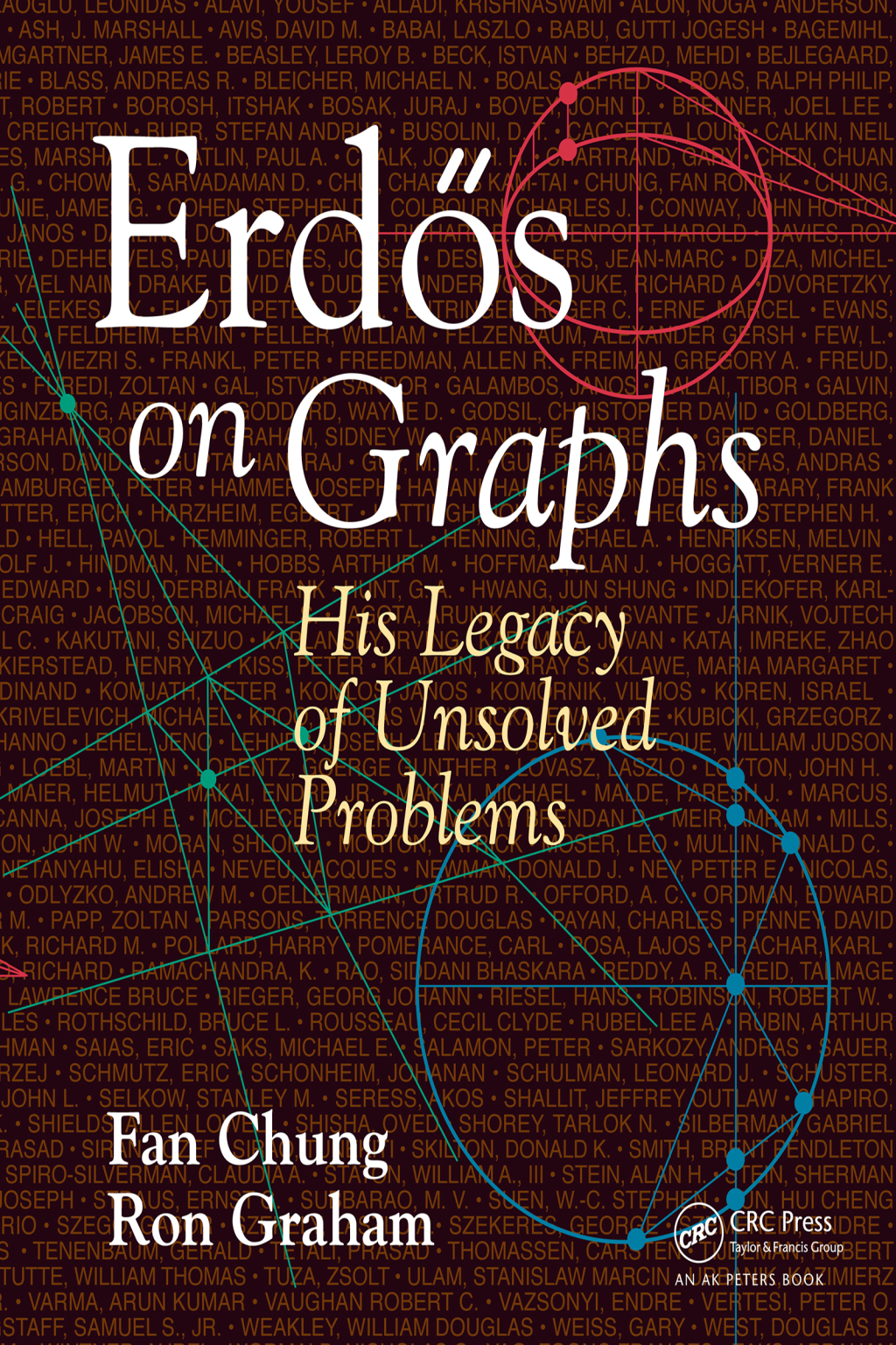 ErdÃ¢â‚¬Å¡ÃƒÂ ÃƒÂ¶Ã¢â‚¬Å¡ÃƒÂ Ãƒâ€¡s on Graphs His Legacy of Unsolved Problems 1st Edition