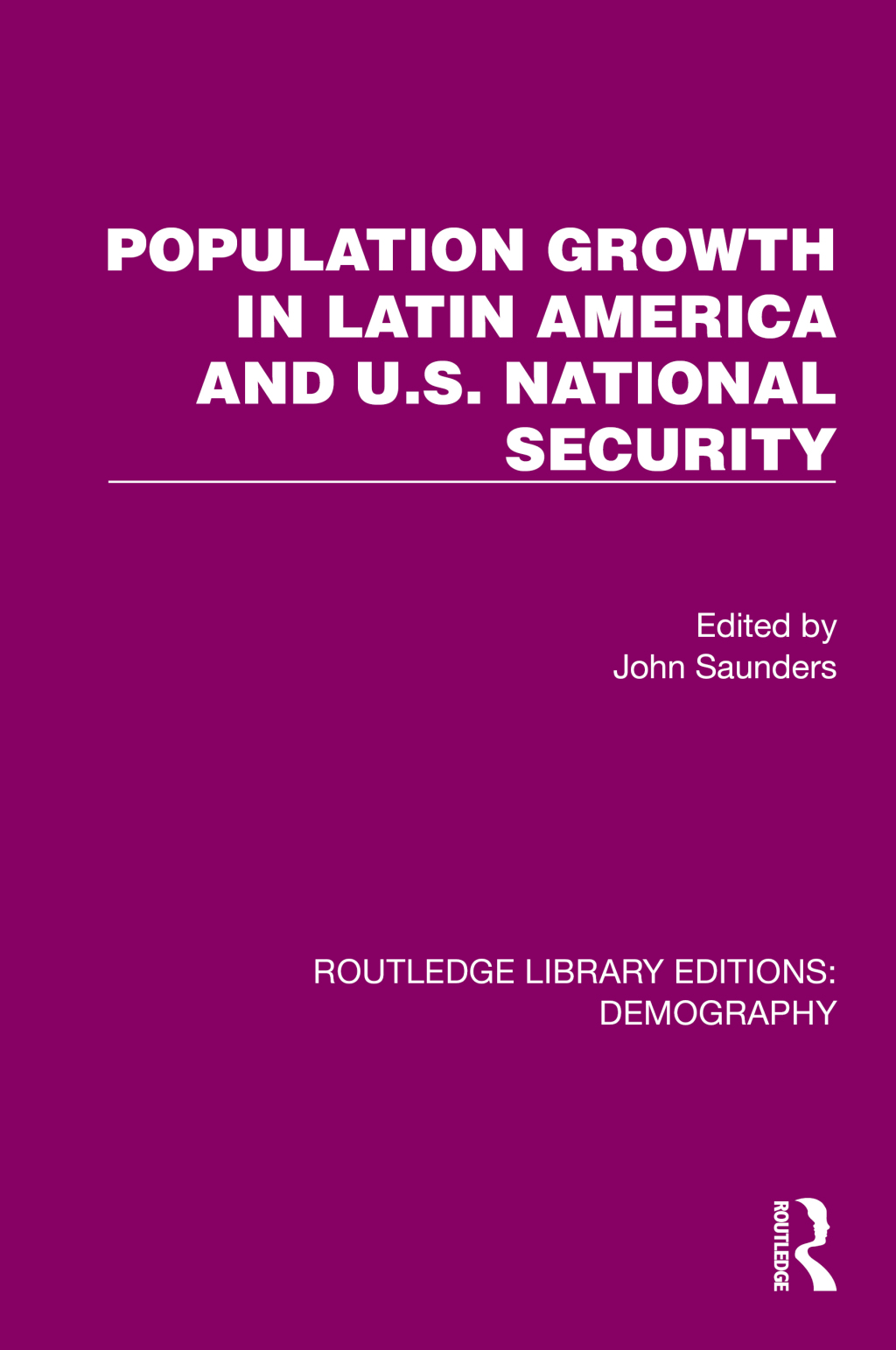 Population Growth In Latin America And U.S. National Security 1st Edition