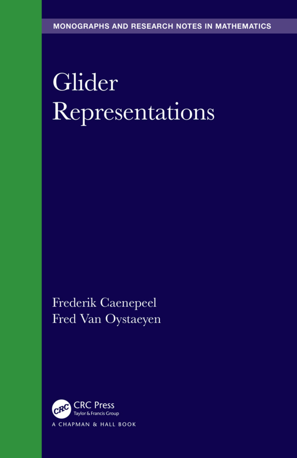 Glider Representations 1st Edition