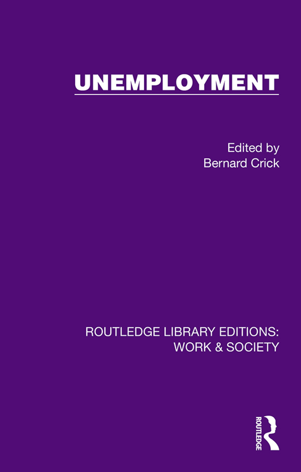 Unemployment 1st Edition
