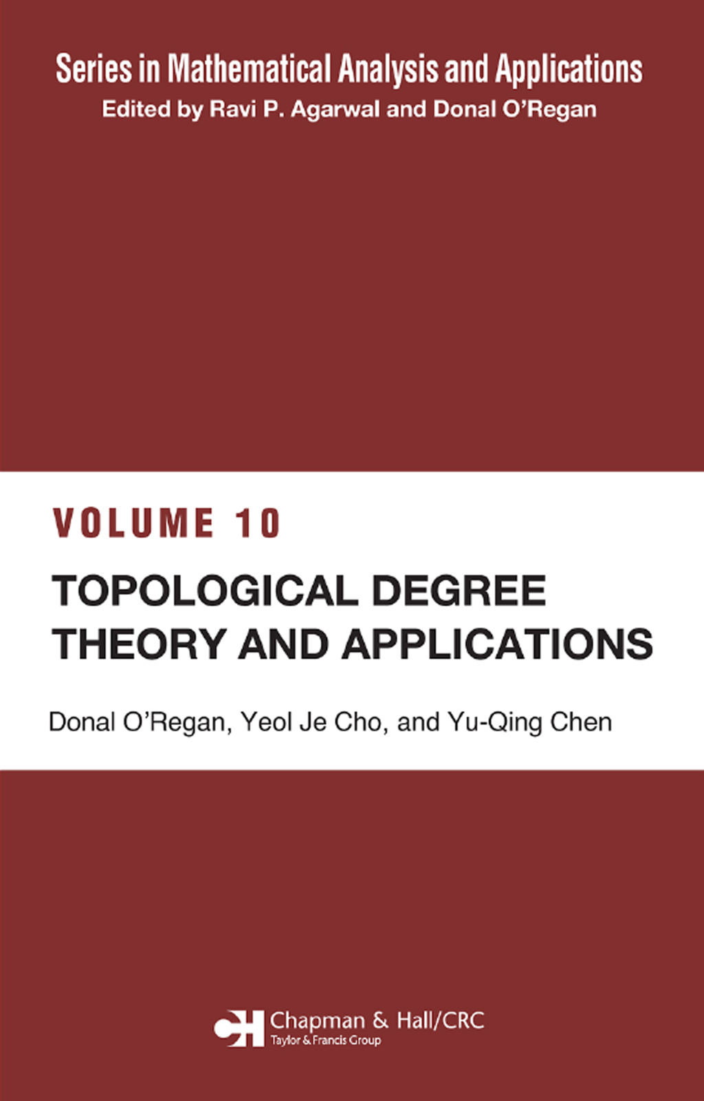 Topological Degree Theory and Applications 1st Edition