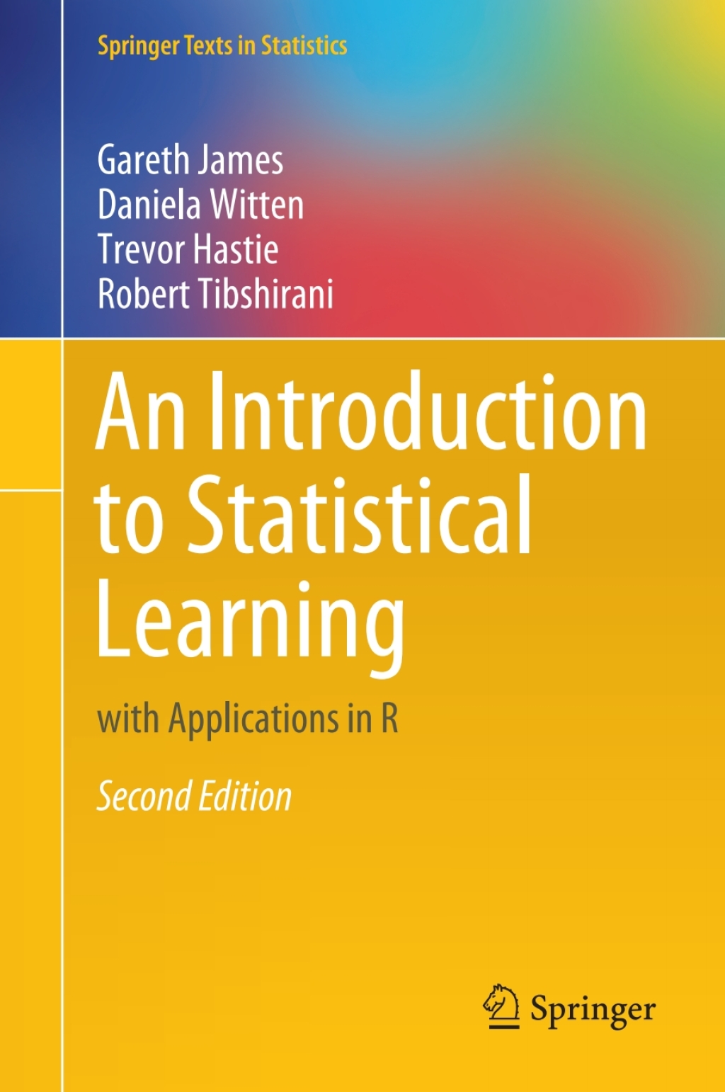 An Introduction to Statistical Learning with Applications in R 2nd Edition