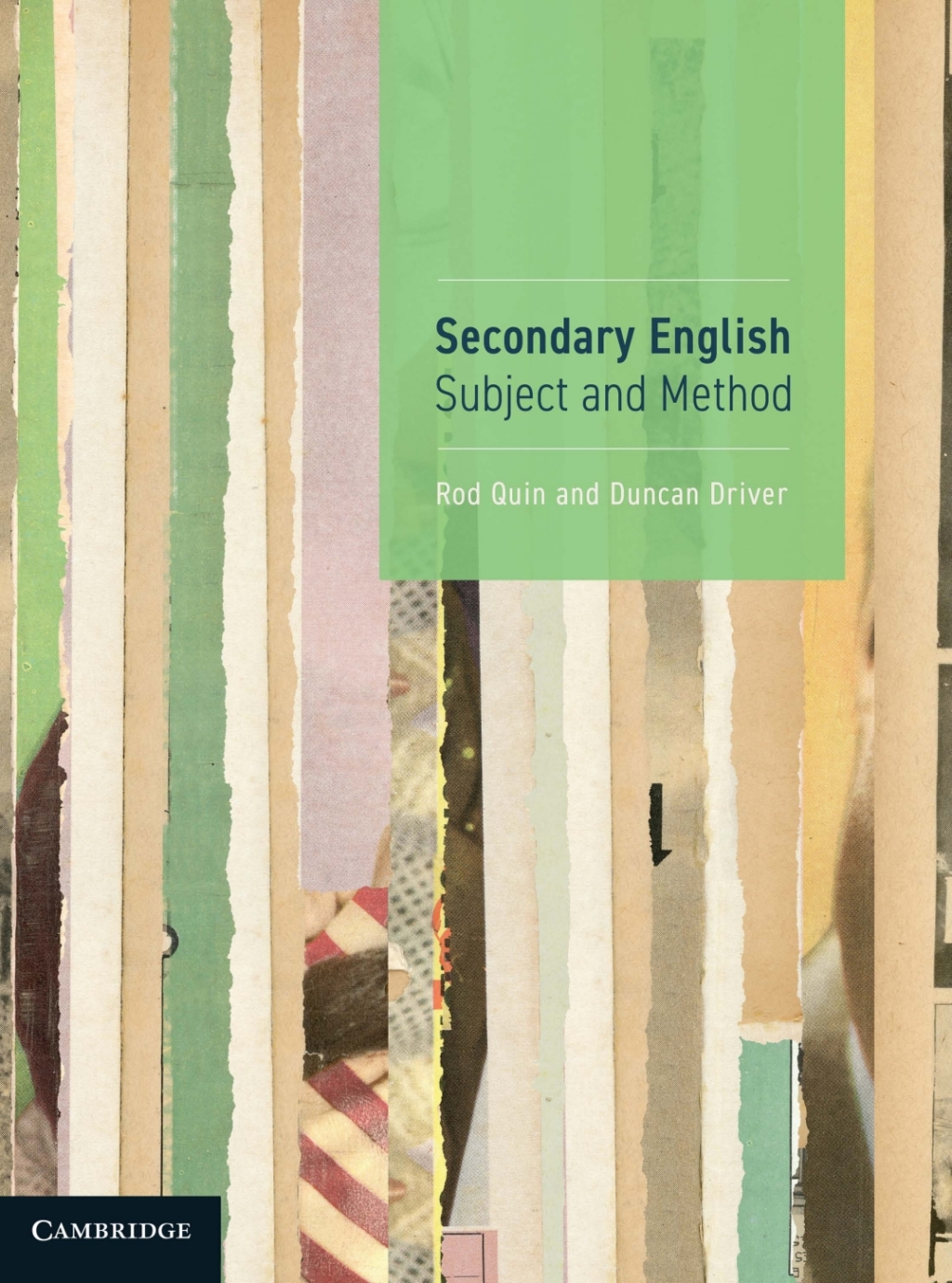 Secondary English Subject and Method 
