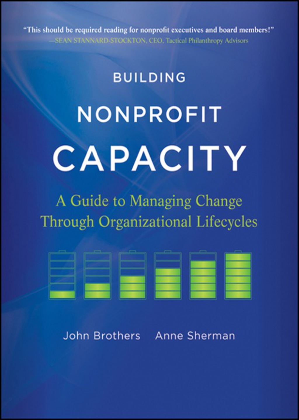 Building Nonprofit Capacity: A Guide to Managing Change Through Organizational Lifecycles 1st Edition