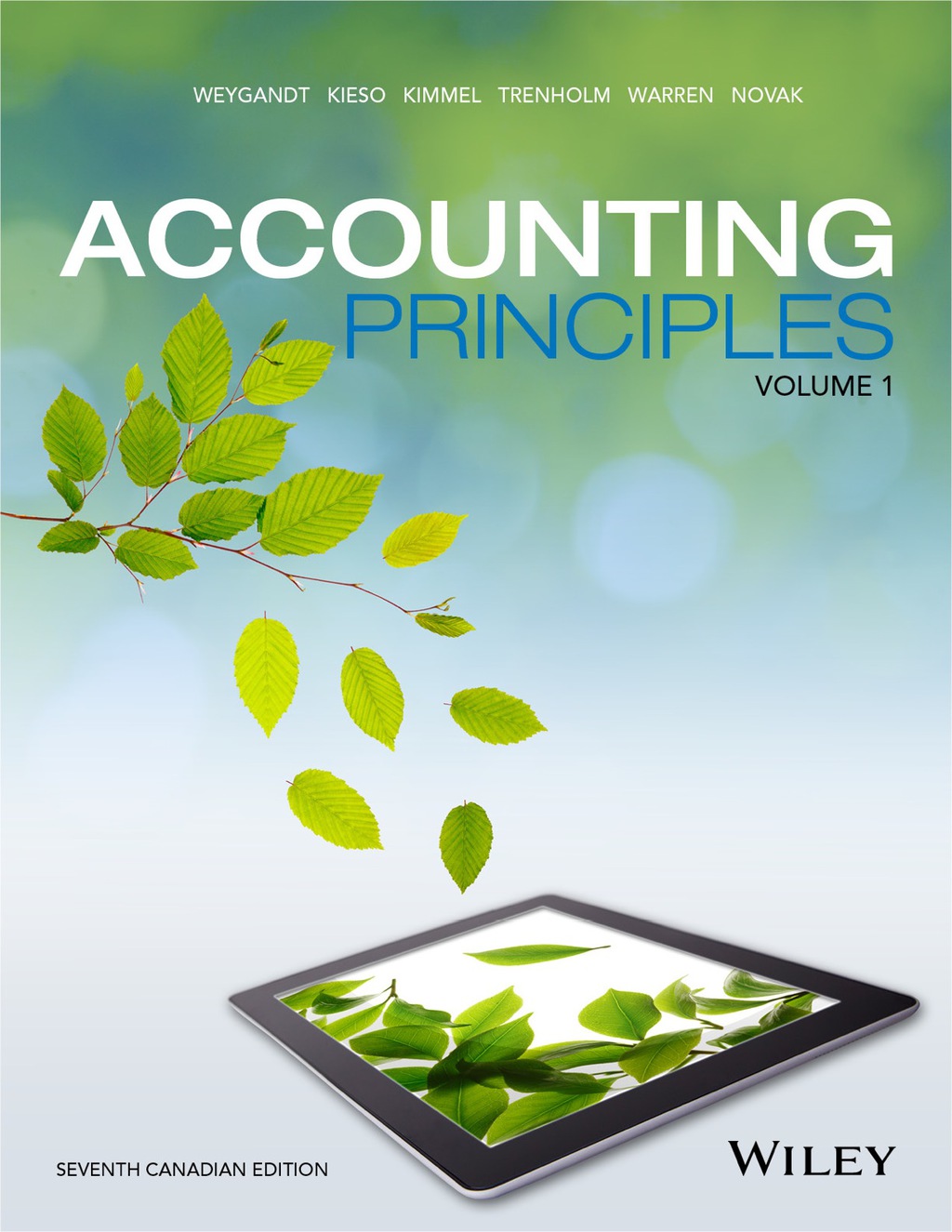 Accounting Principles, Volume 1, Canadian Edition 7th Edition