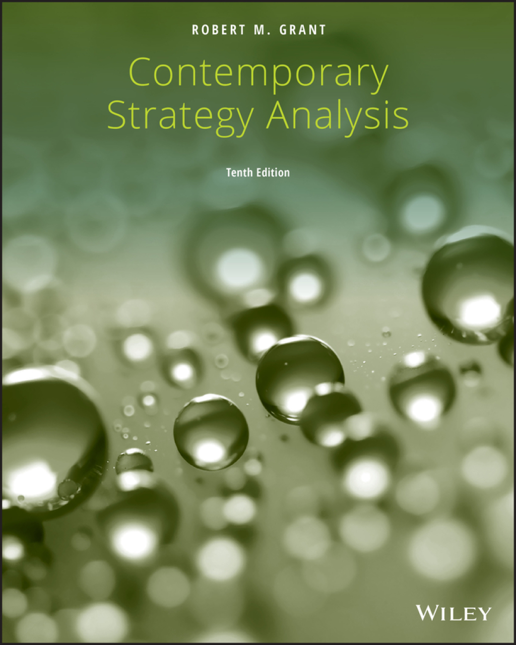 Contemporary Strategy Analysis 10th Edition