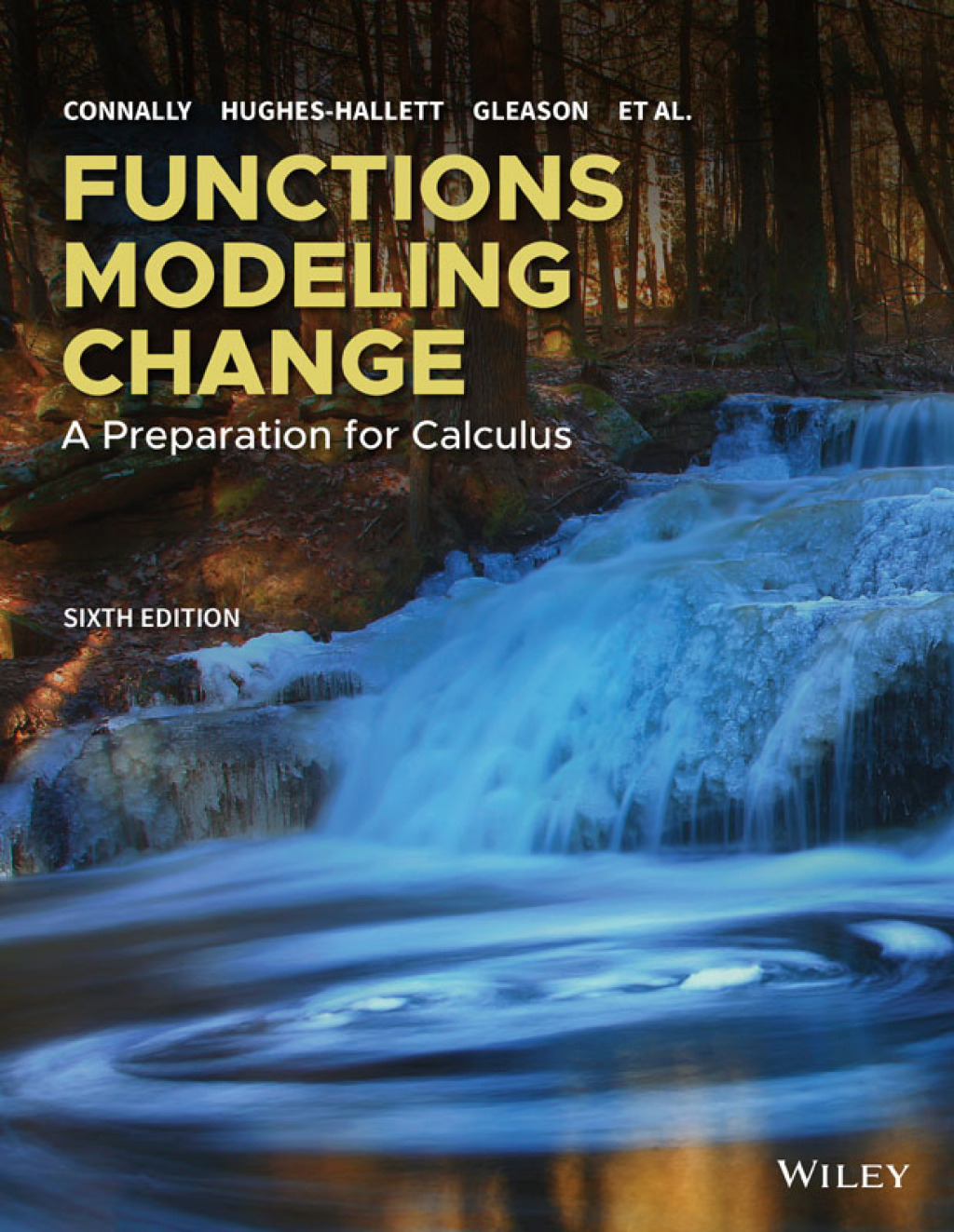 Functions Modeling Change: A Preparation for Calculus 6th Edition