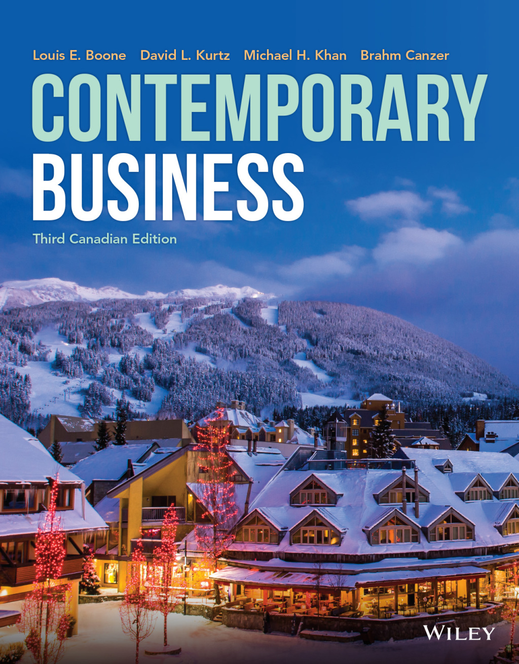 Contemporary Business, Canadian Edition 3rd Edition