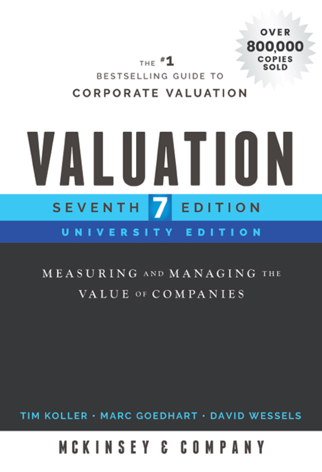 Valuation Measuring and Managing the Value of Companies 7th Edition