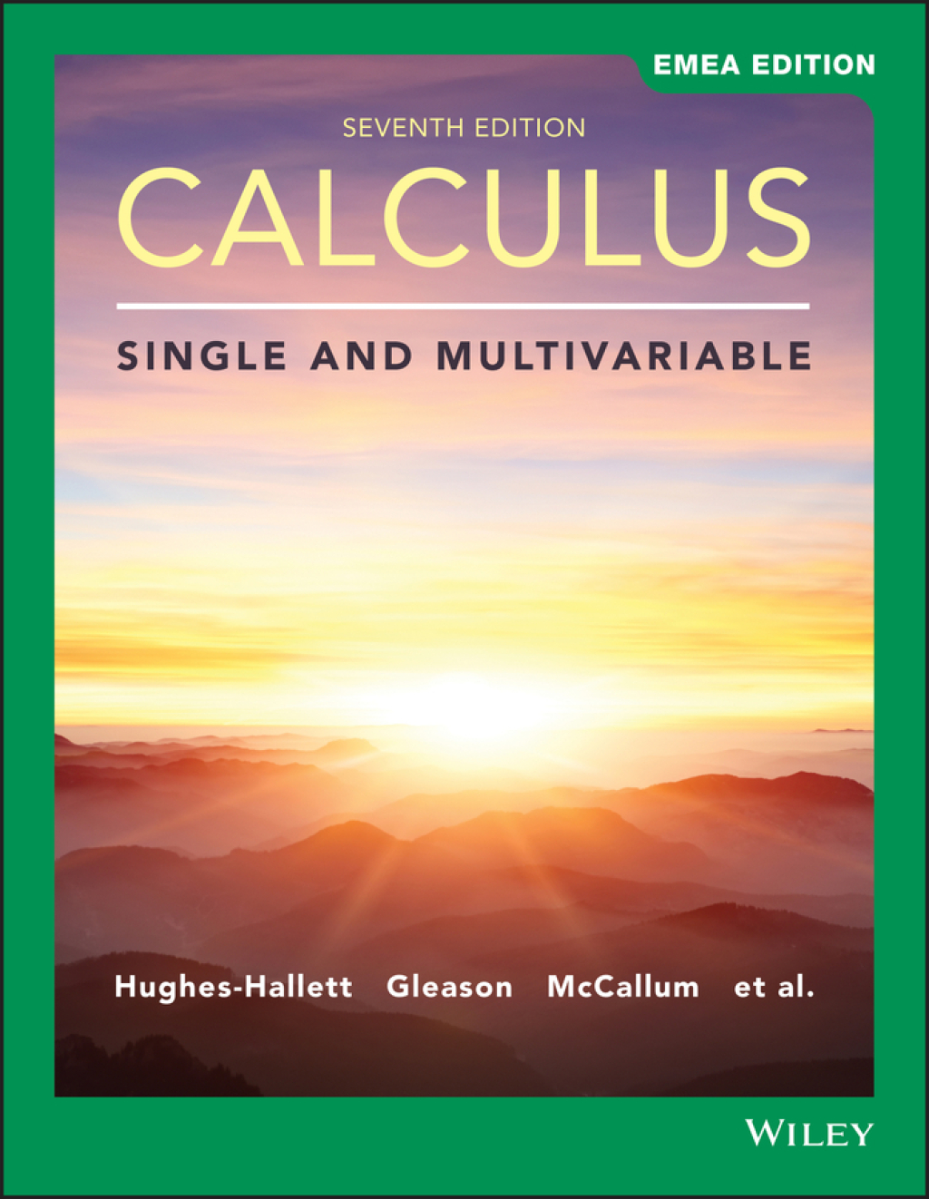 Calculus: Single and Multivariable, EMEA Edition 7th Edition