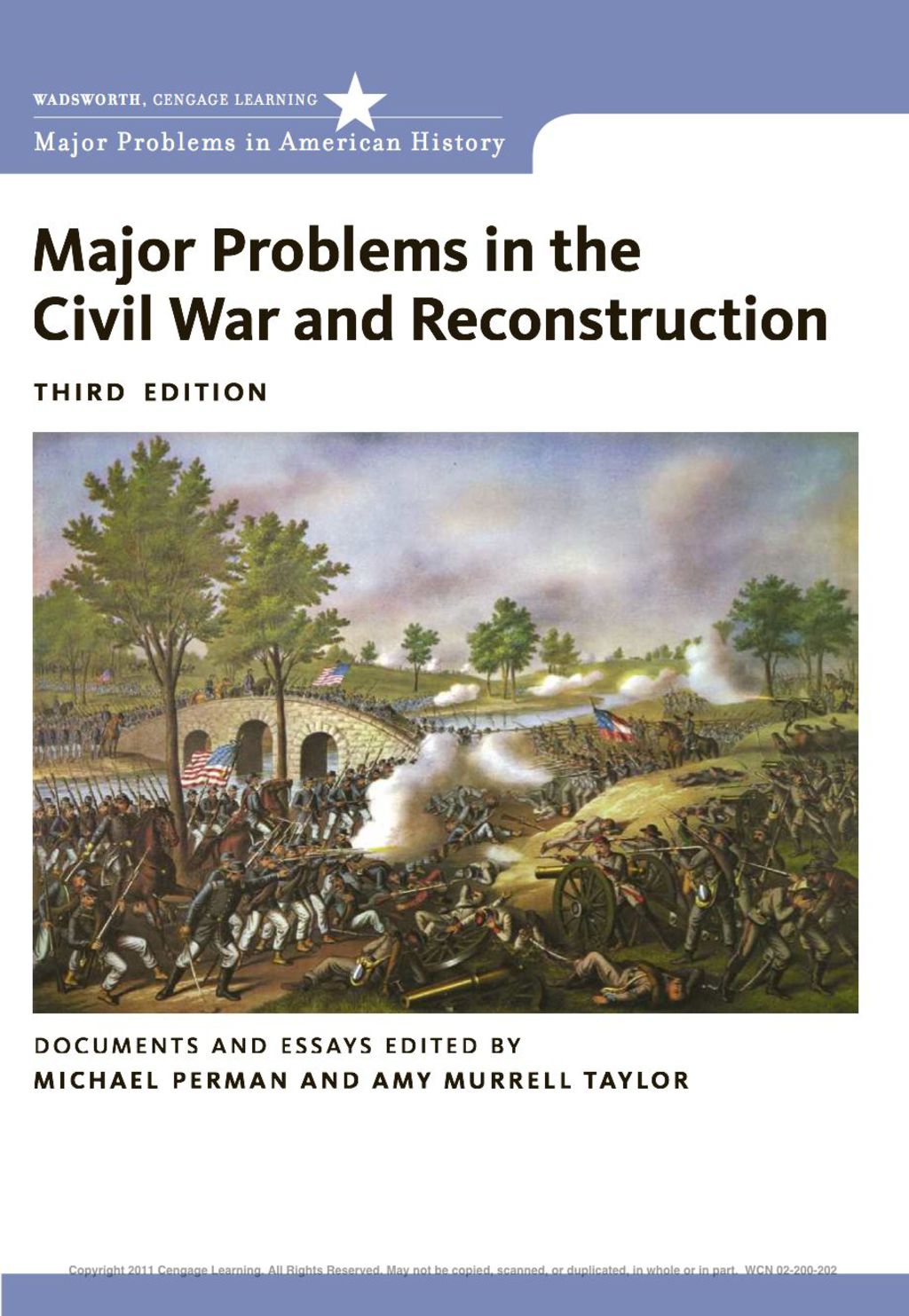 Major Problems in the Civil War and Reconstruction: Documents and Essays 3rd Edition
