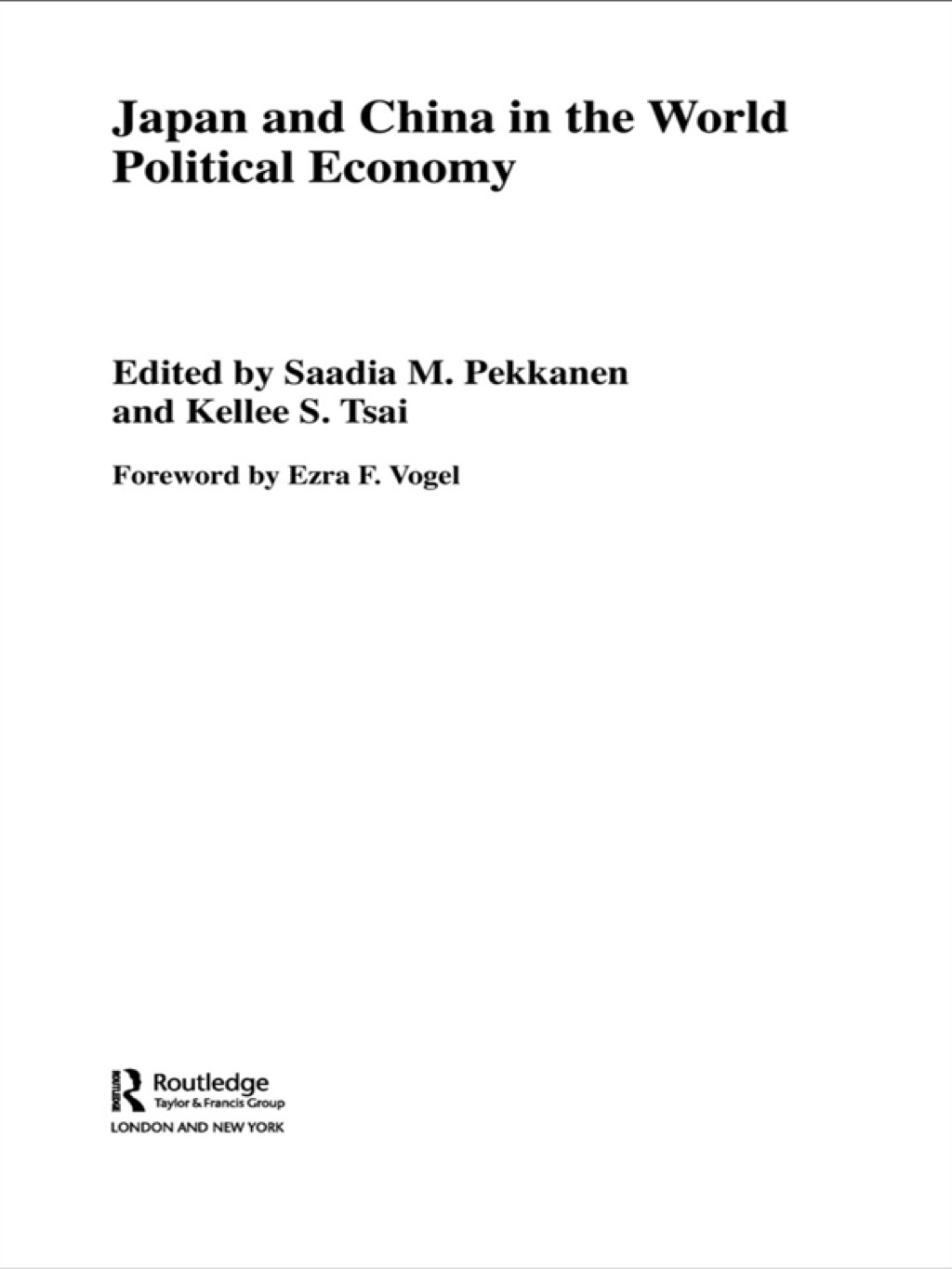 Japan and China in the World Political Economy 1st Edition