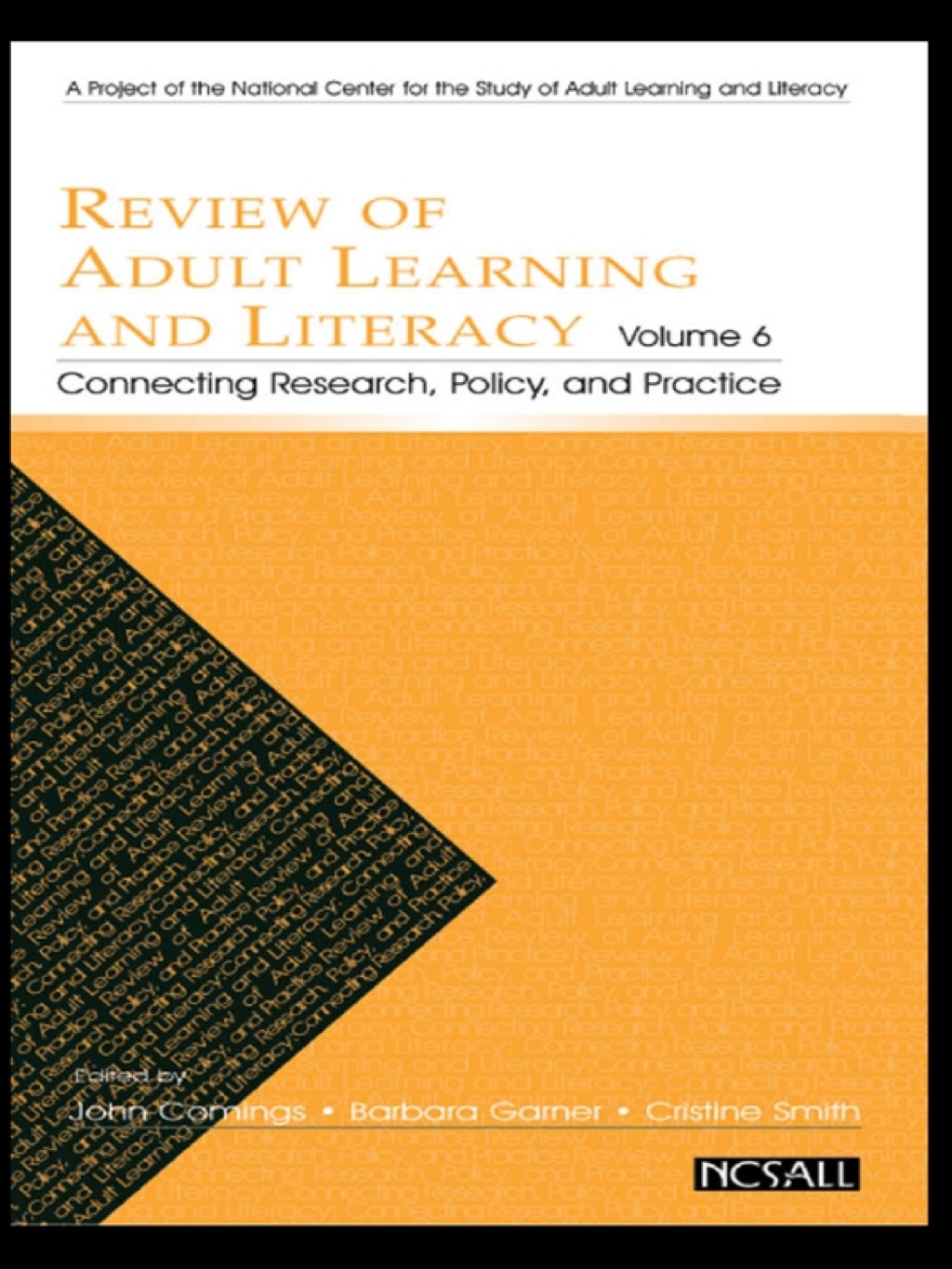 Review of Adult Learning and Literacy, Volume 6 Connecting Research, Policy, and Practice: A Project of the National Center for the Study of Adult Learning and Literacy 1st Edition