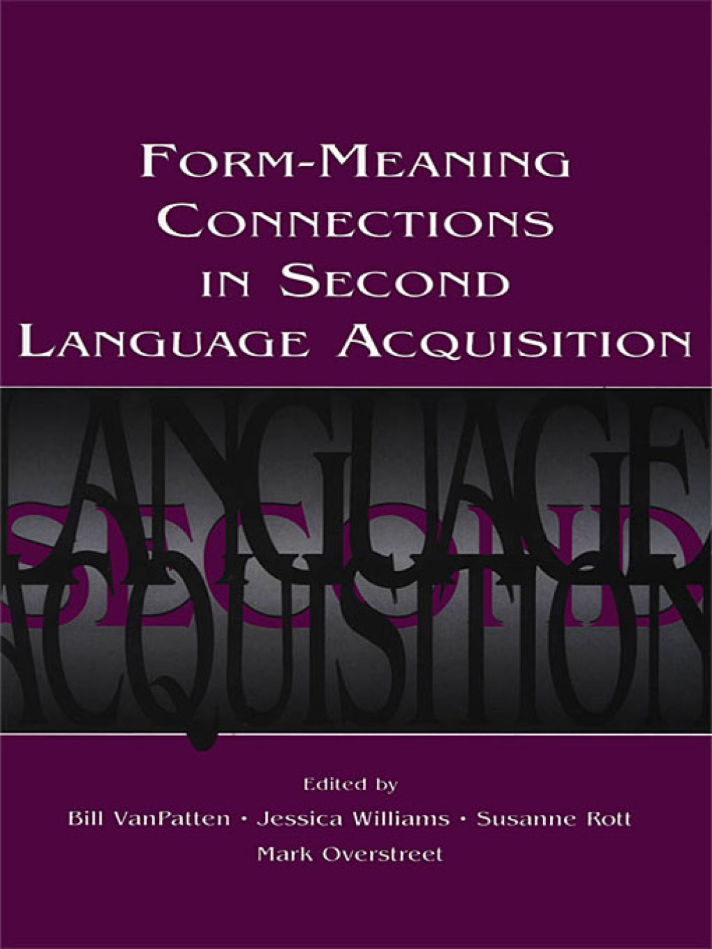 Form-Meaning Connections in Second Language Acquisition 1st Edition