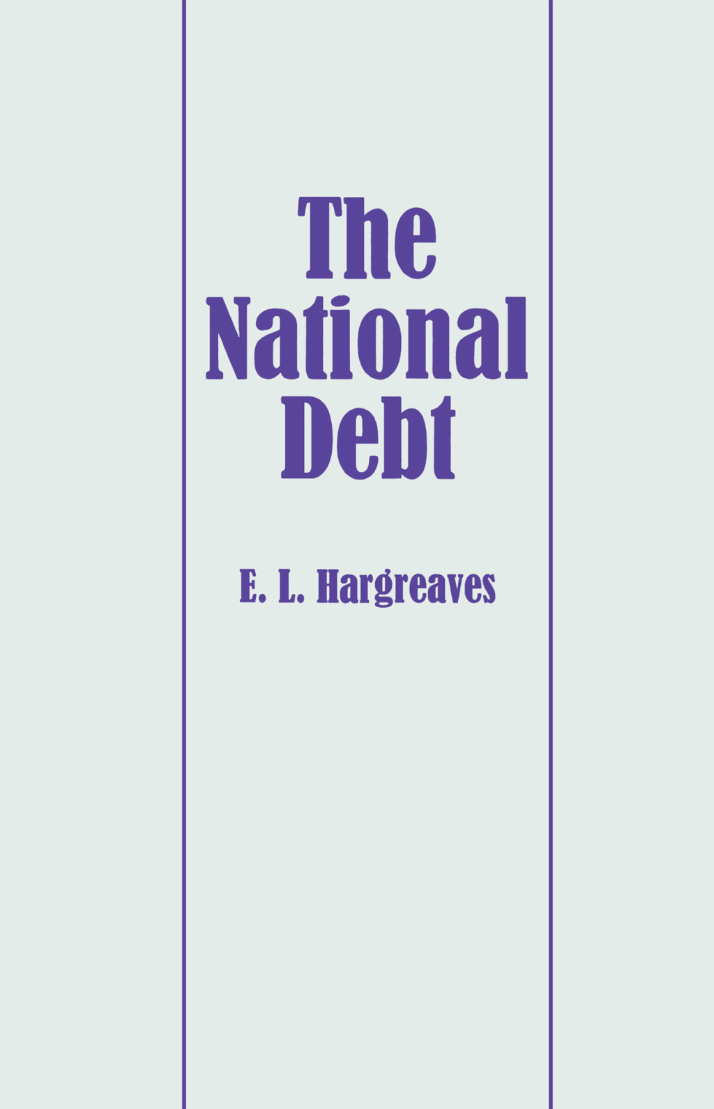 The National Debt 1st Edition