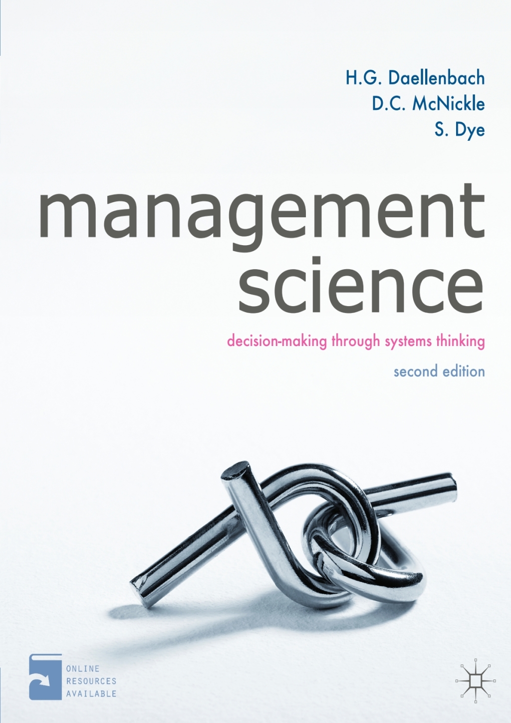 Management Science Decision-making through systems thinking 2nd Edition