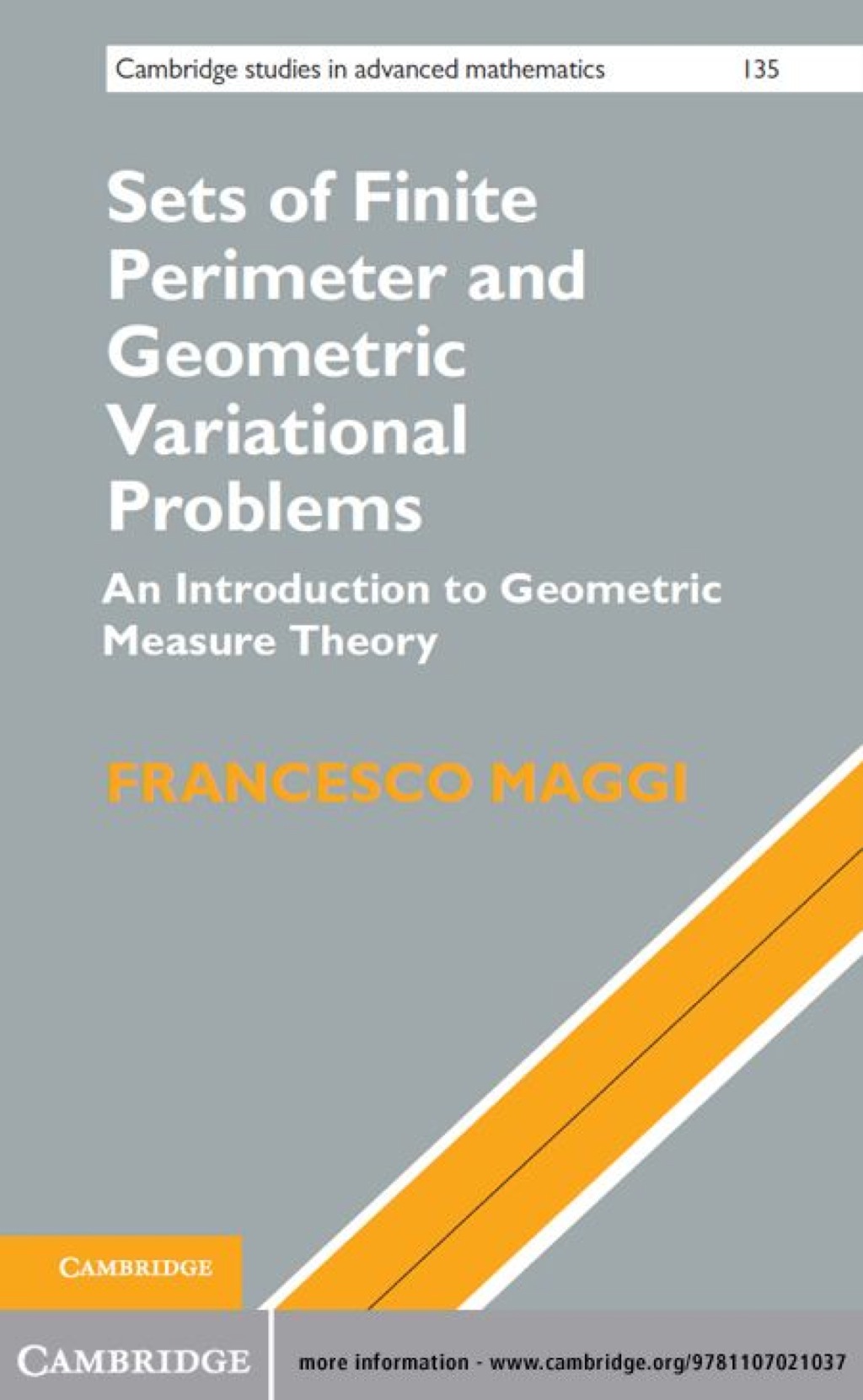 Sets of Finite Perimeter and Geometric Variational Problems An Introduction to Geometric Measure Theory 1st Edition