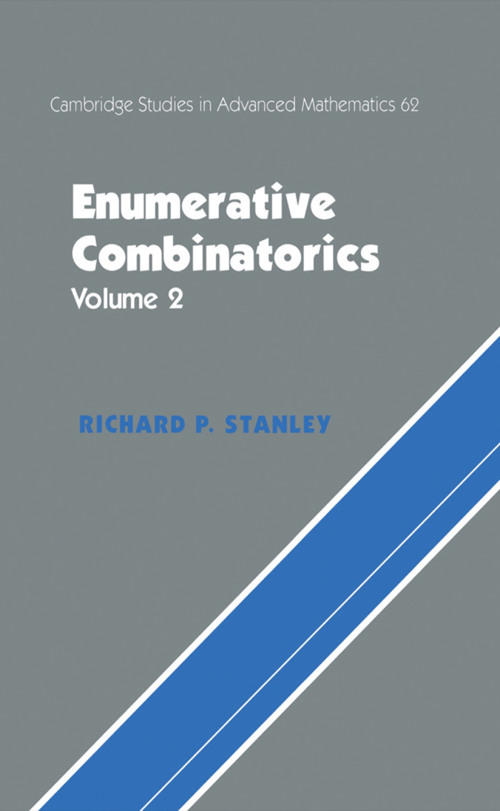 Enumerative Combinatorics: Volume 2 1st Edition