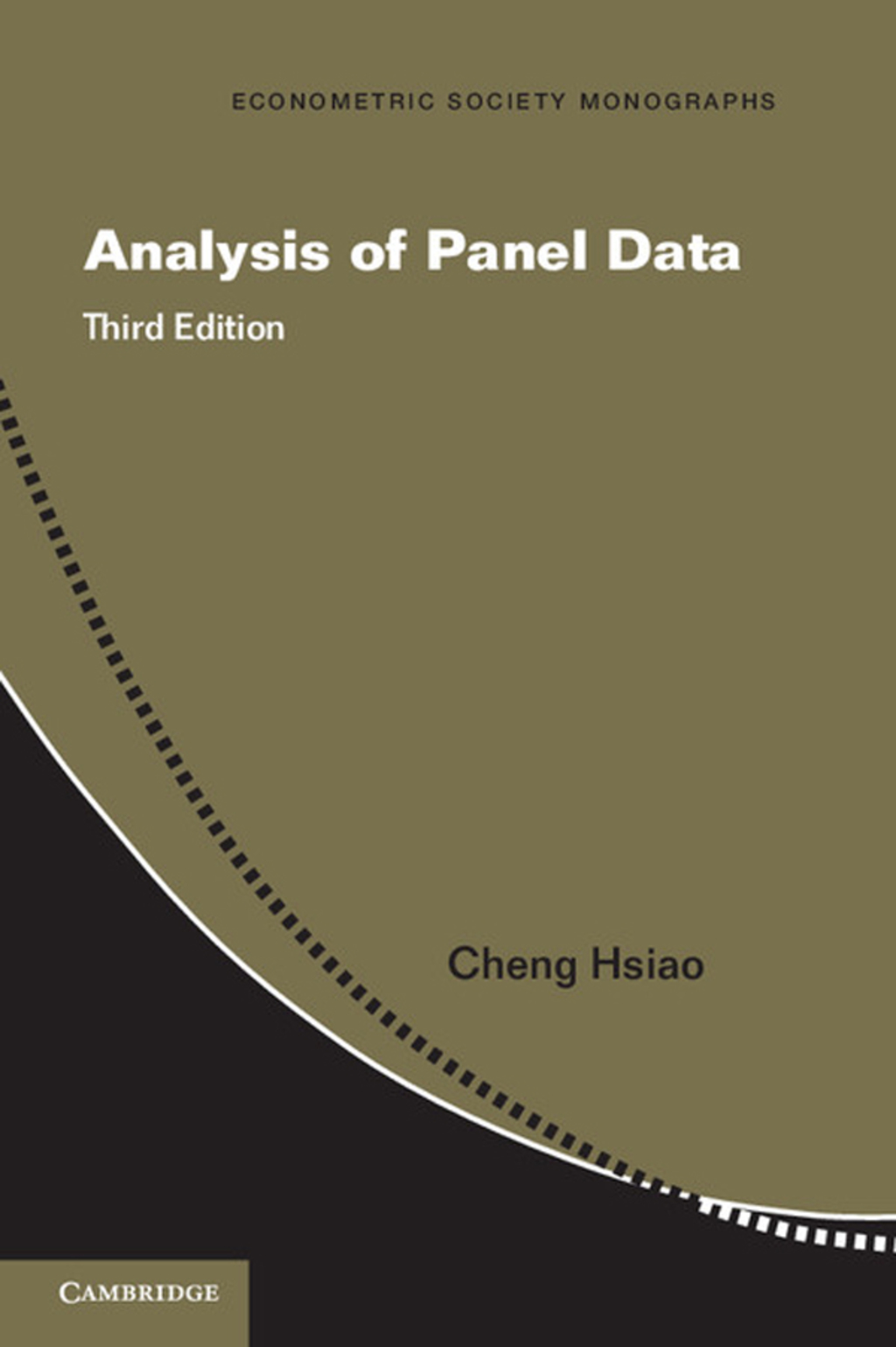 Analysis of Panel Data 3rd Edition