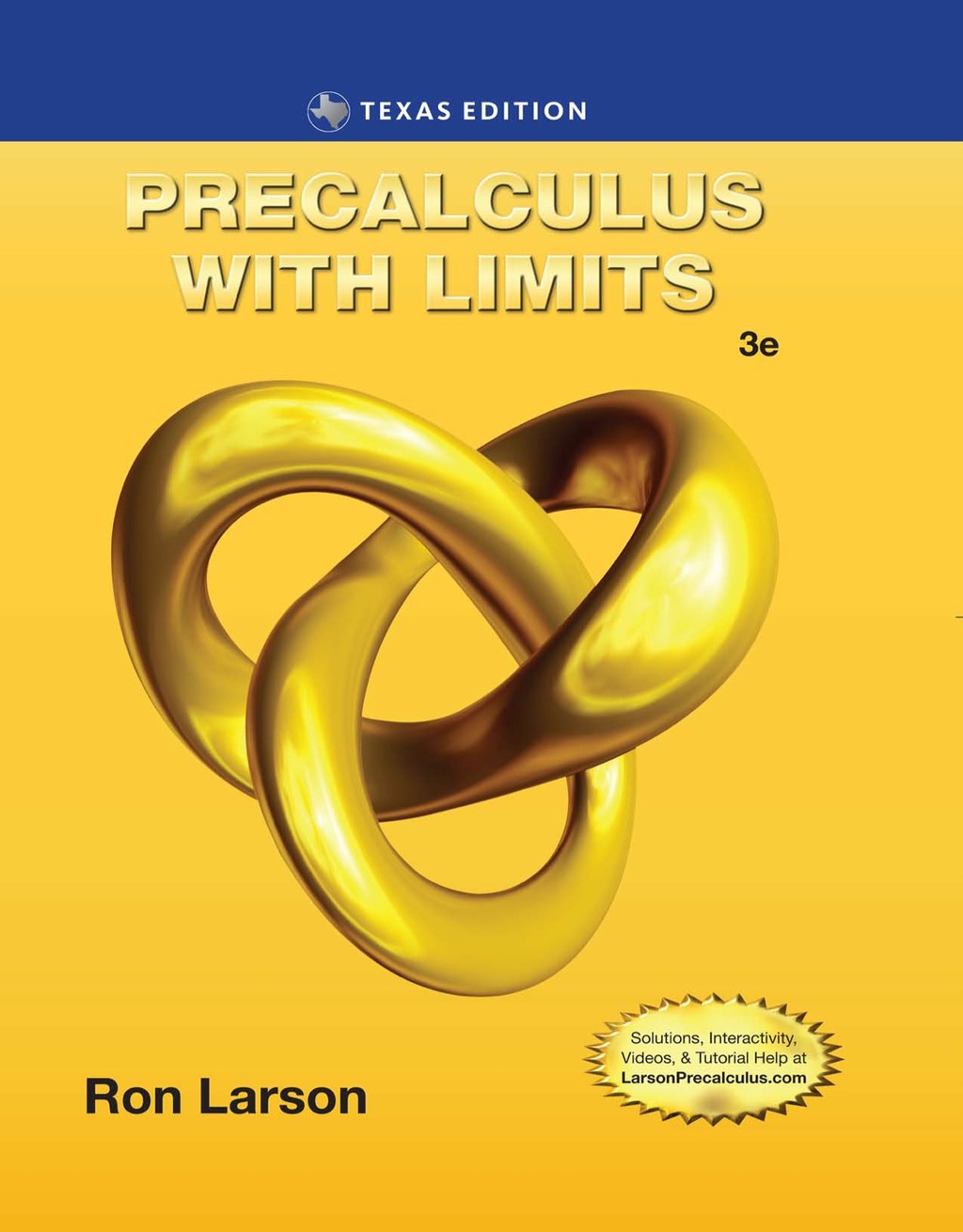 Precalculus with Limits, Texas Edition 3rd Edition