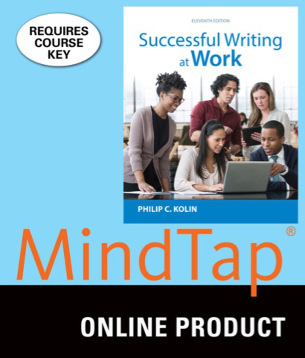 MindTap English for Kolin's Successful Writing at Work 11th Edition