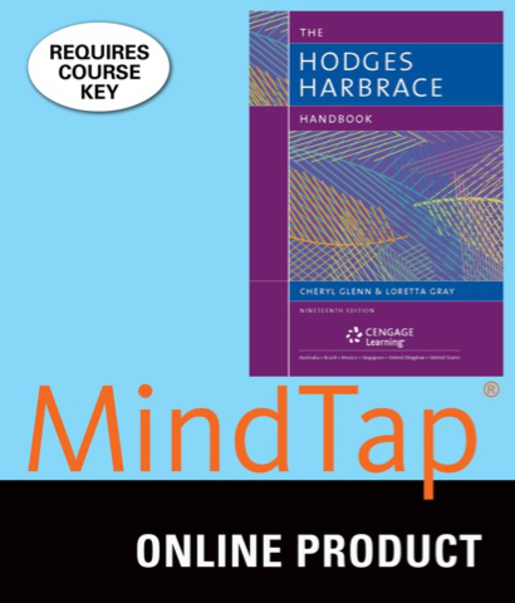 MindTap English for Glenn/Gray's The Hodges Harbrace Handbook, 19th Edition, [Instant Access], 1 term (6 months) 19th Edition