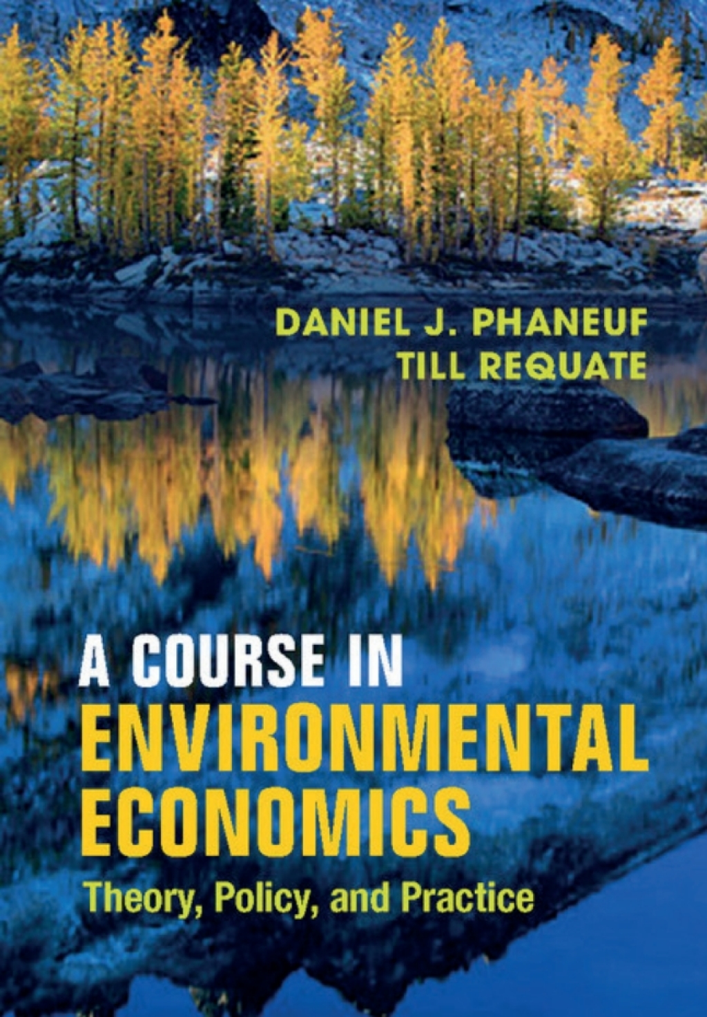 A Course in Environmental Economics Theory, Policy, and Practice 