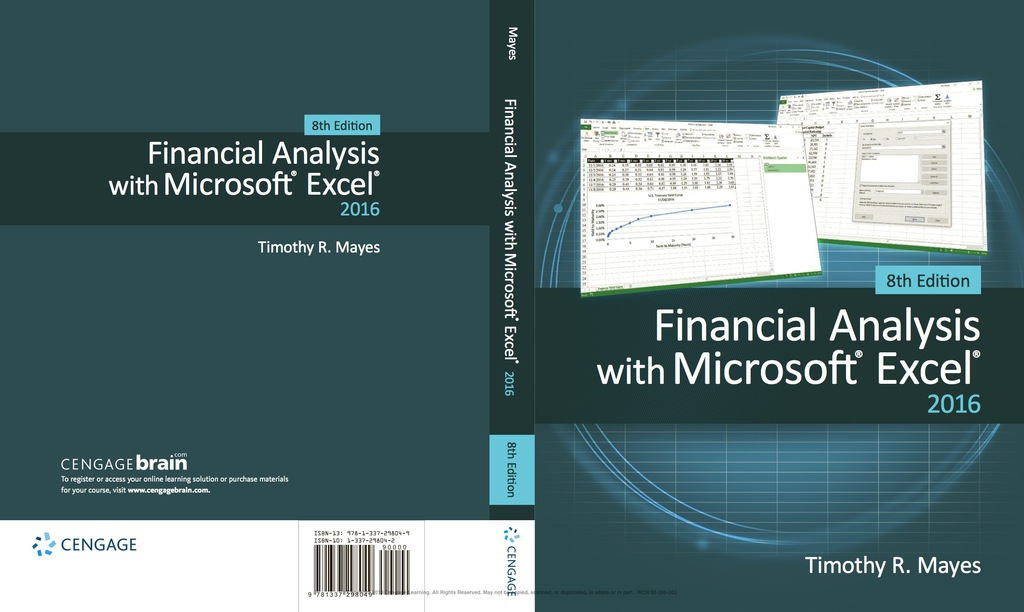Financial Analysis with MicrosoftÃ‚Â¬Ã‚Â¨Ã¢Ë†Å¡ÃƒÅ“ ExcelÃ‚Â¬Ã‚Â¨Ã¢Ë†Å¡ÃƒÅ“ 2016 8th Edition