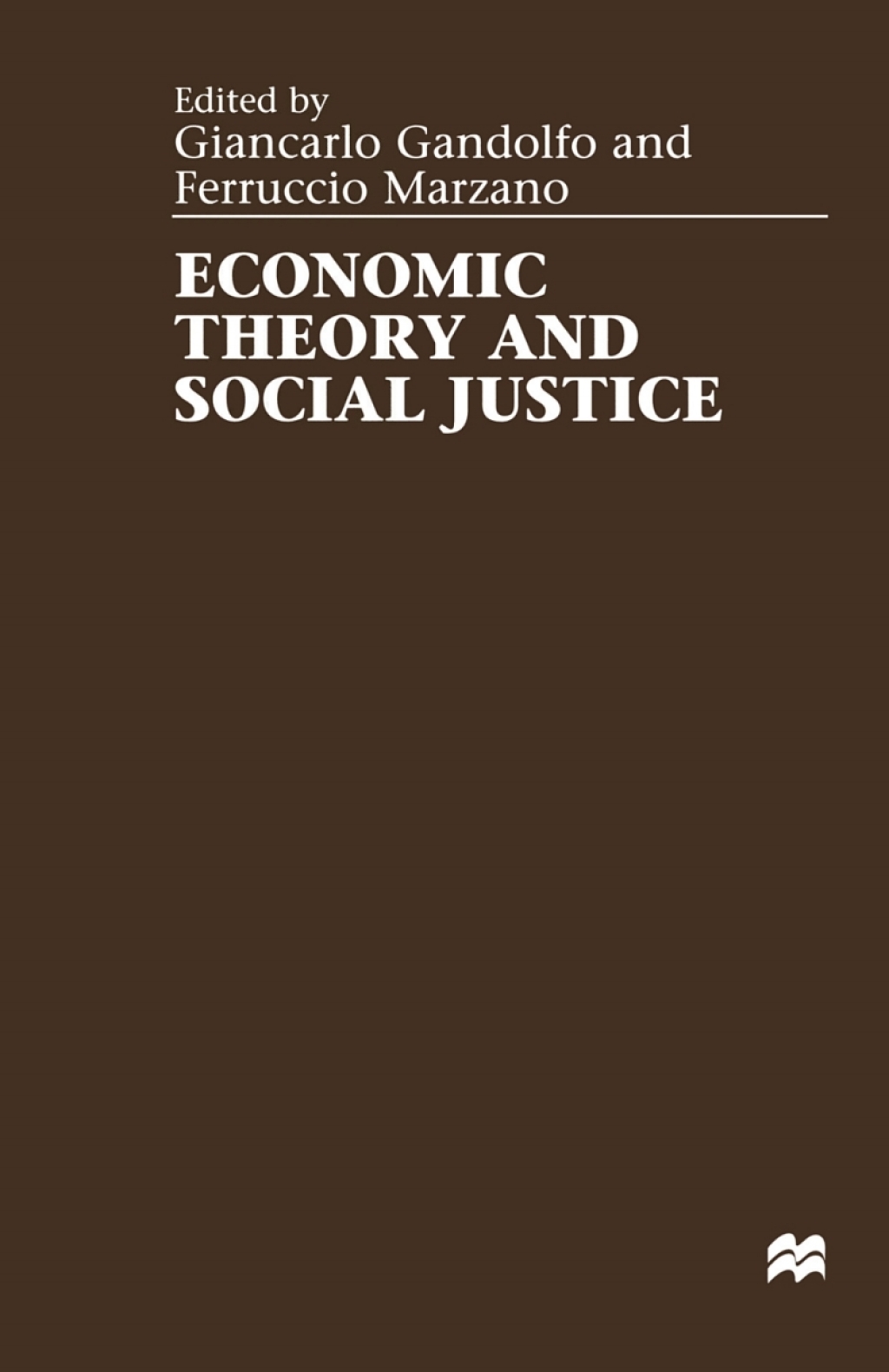 Economic Theory and Social Justice 1st Edition