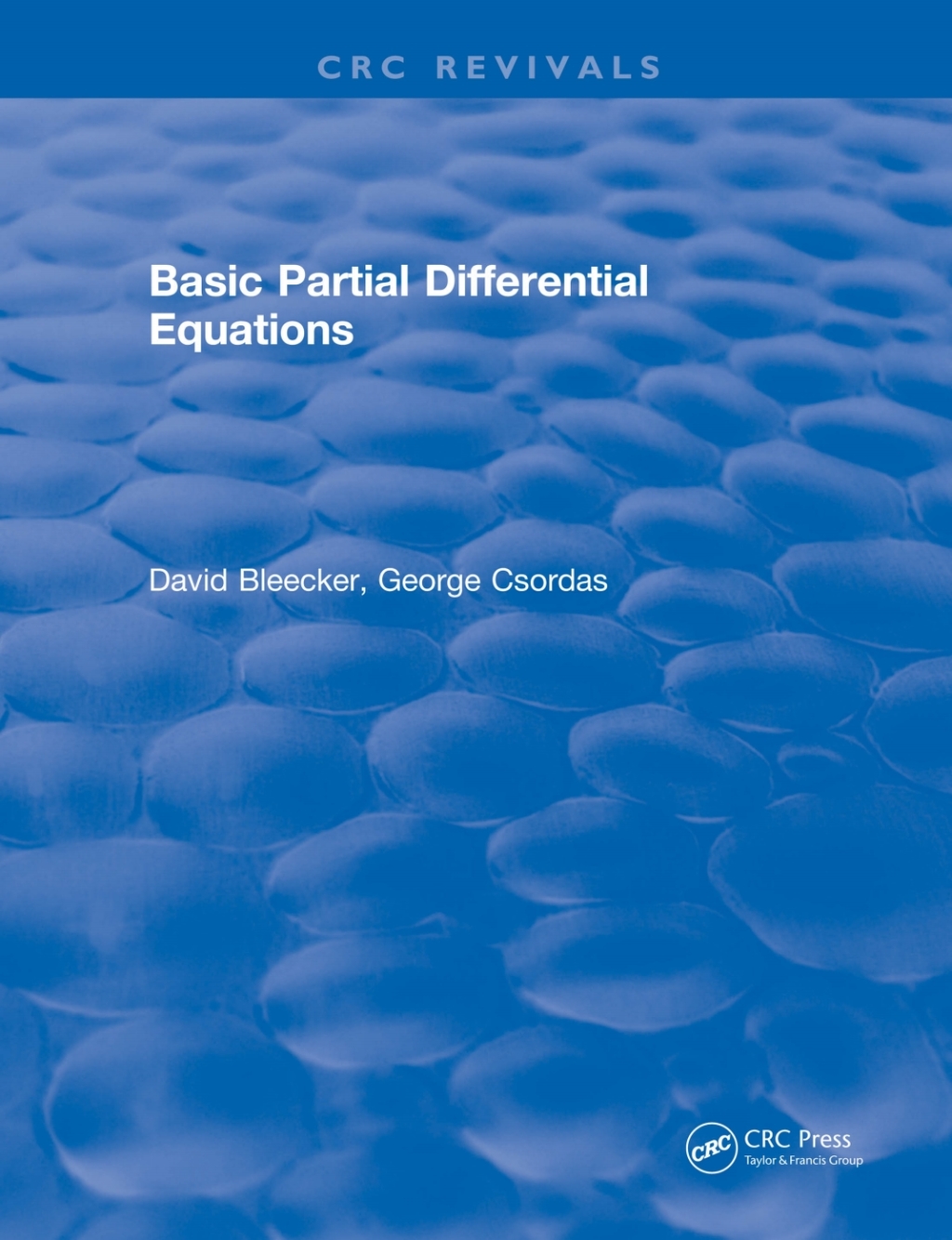 Basic Partial Differential Equations 1st Edition