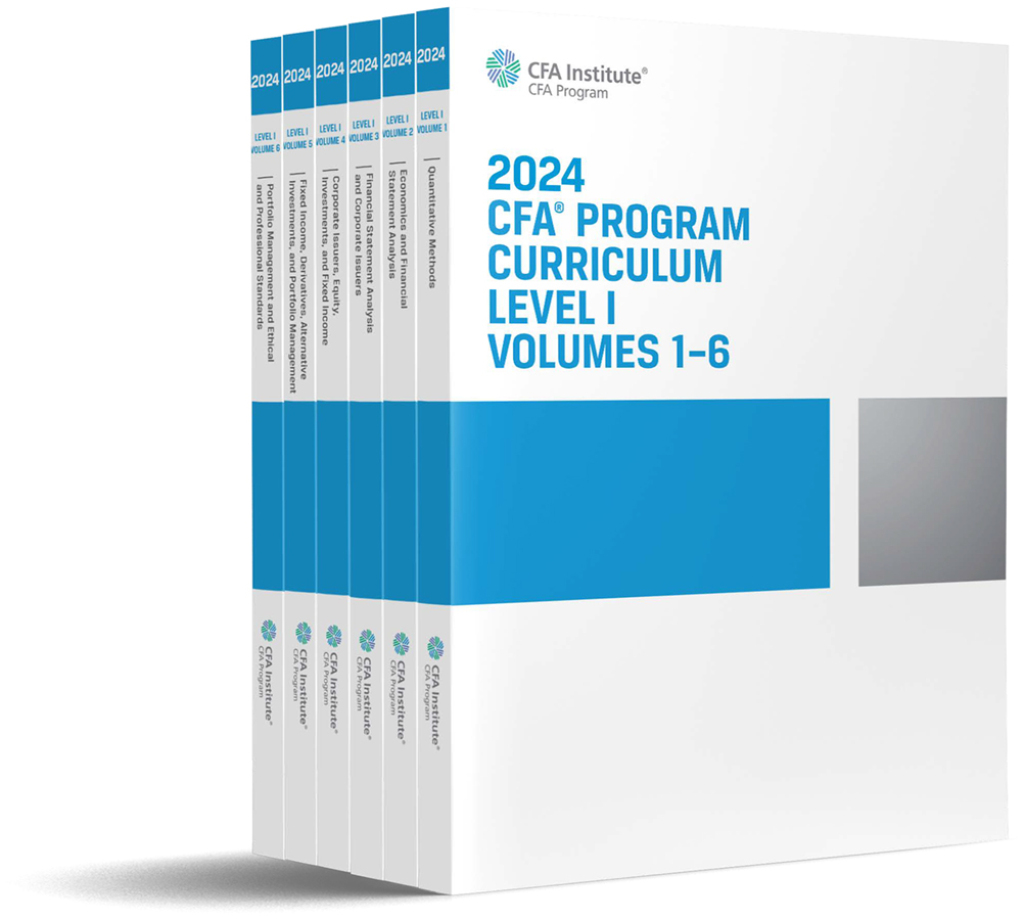 2024 CFA Program Curriculum Level I Box Set 1st Edition