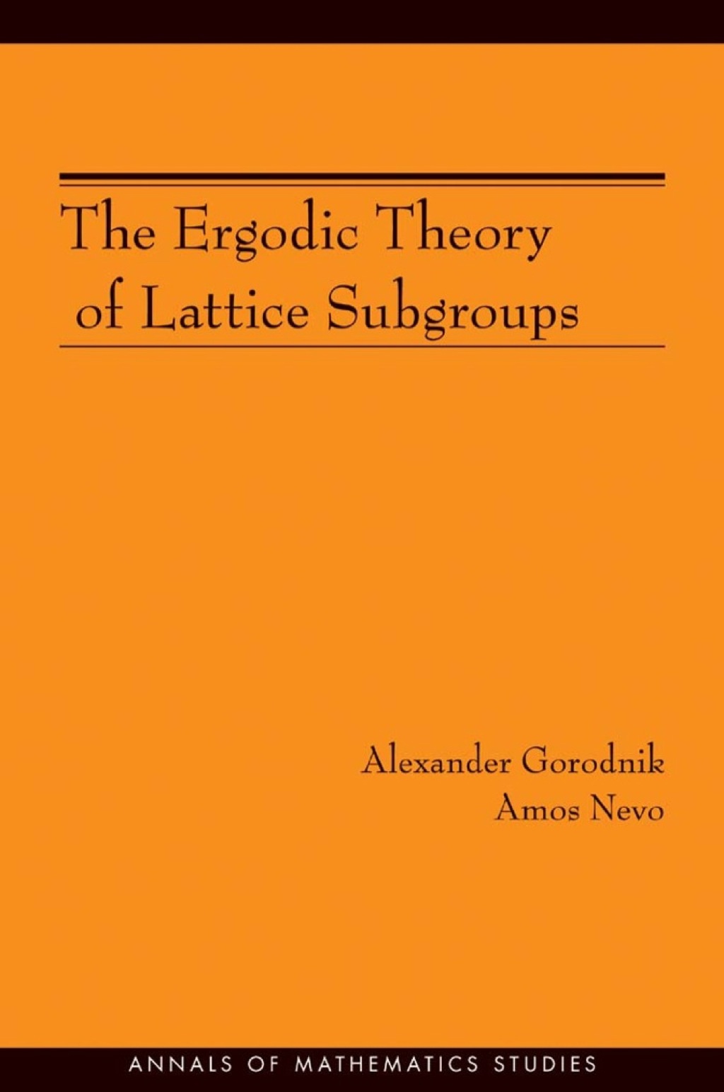 The Ergodic Theory of Lattice Subgroups 