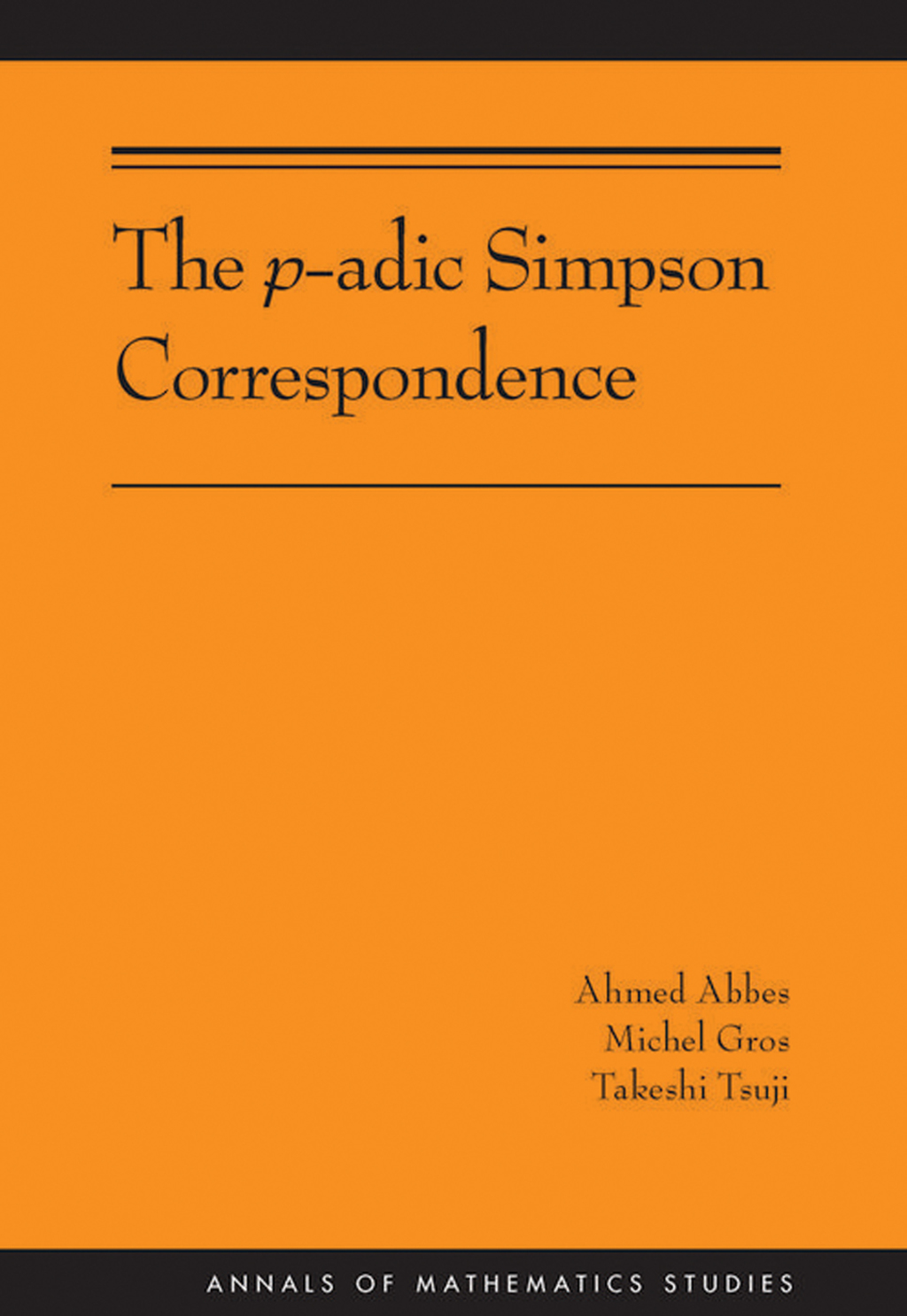The p-adic Simpson Correspondence 