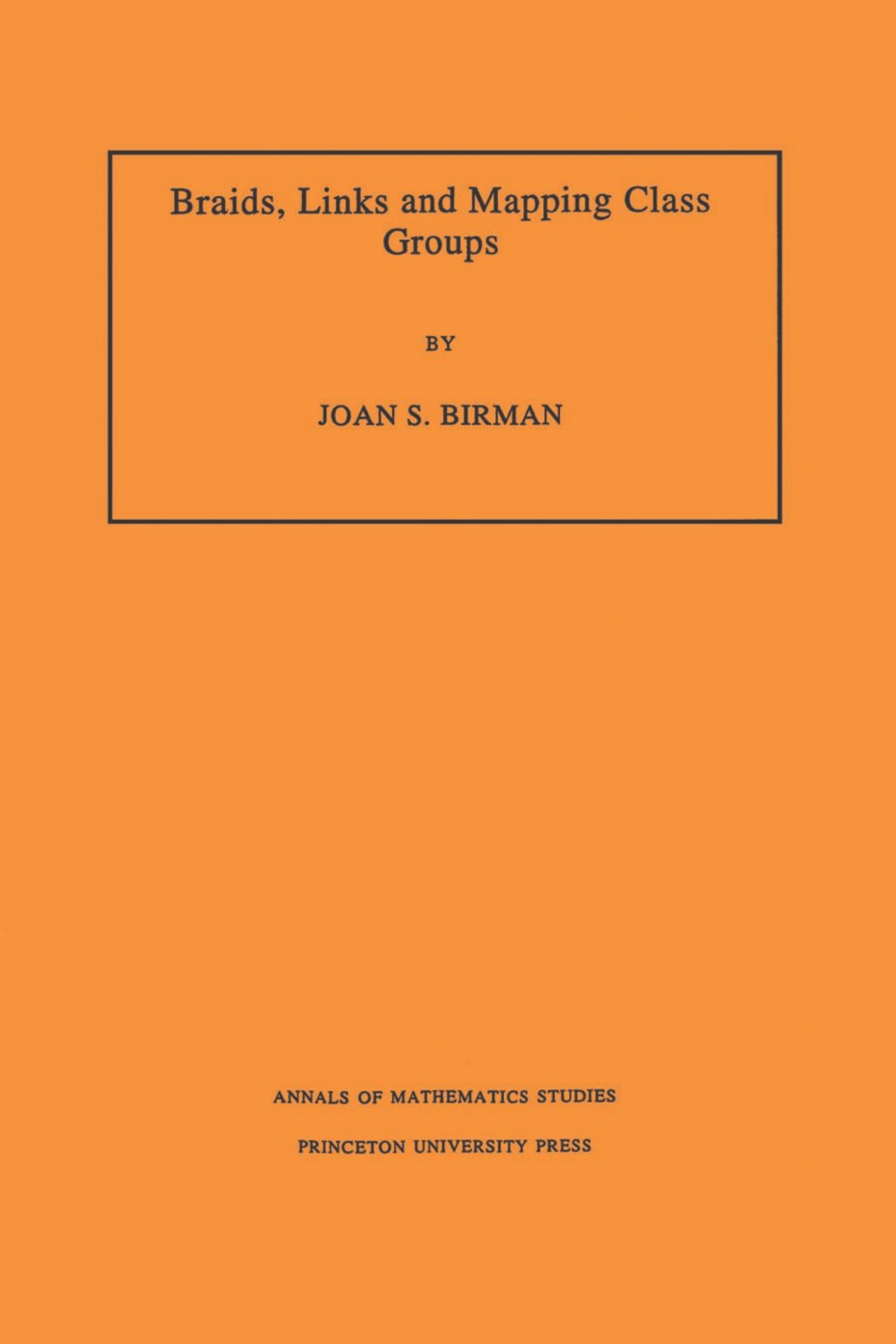 Braids, Links, and Mapping Class Groups 