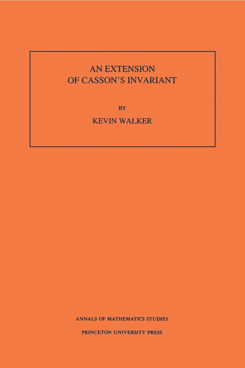 An Extension of Casson's Invariant 