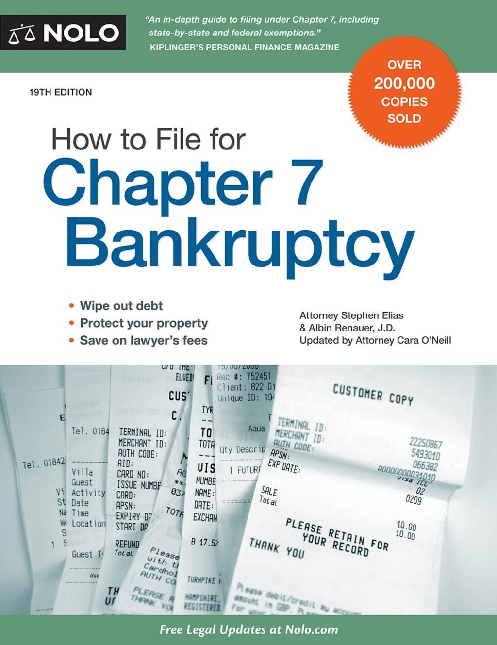 How to File for Chapter 7 Bankruptcy 19th Edition