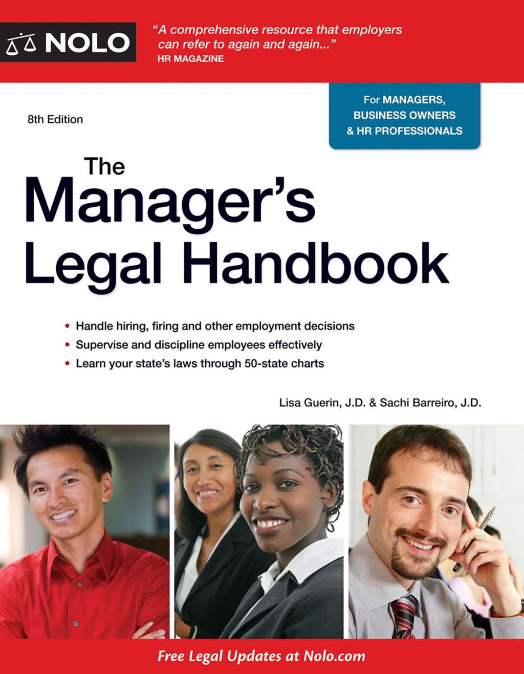 Manager's Legal Handbook,The 8th Edition