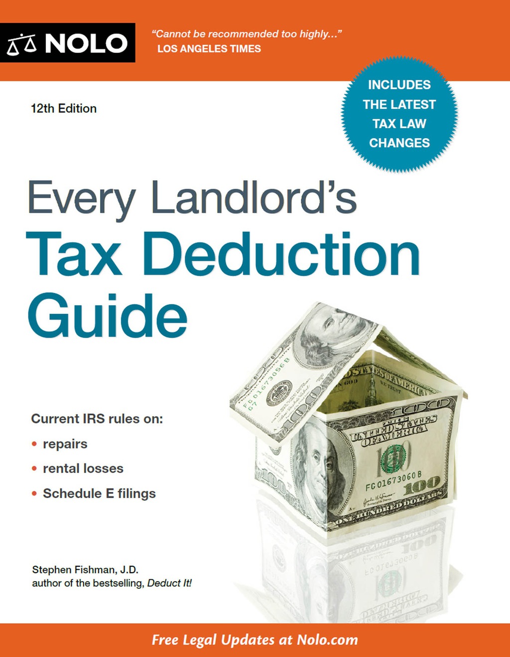 Every Landlord's Tax Deduction Guide 12th Edition