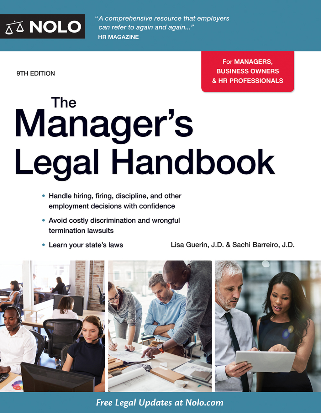 Manager's Legal Handbook,The 9th Edition