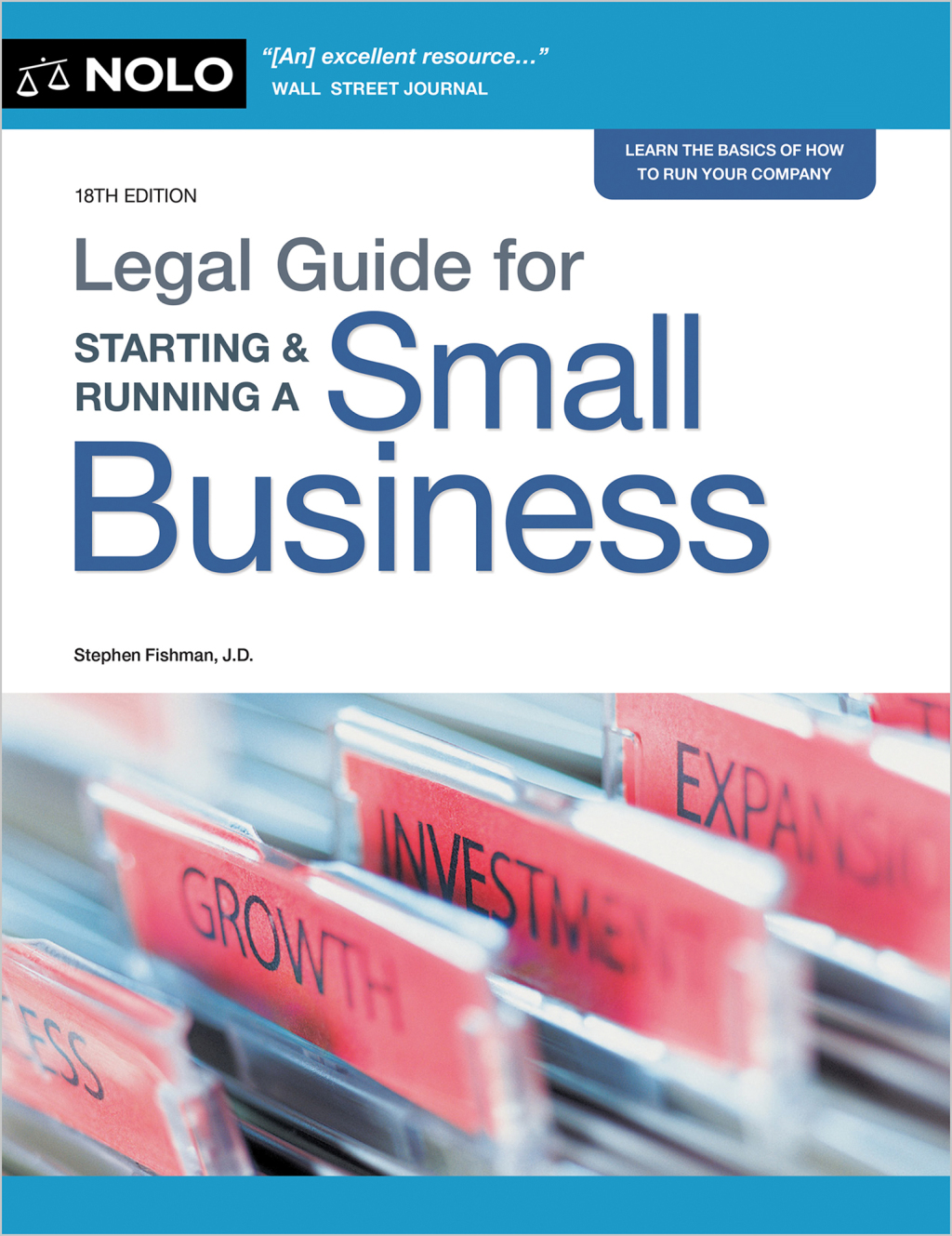 Legal Guide for Starting & Running a Small Business 18th Edition