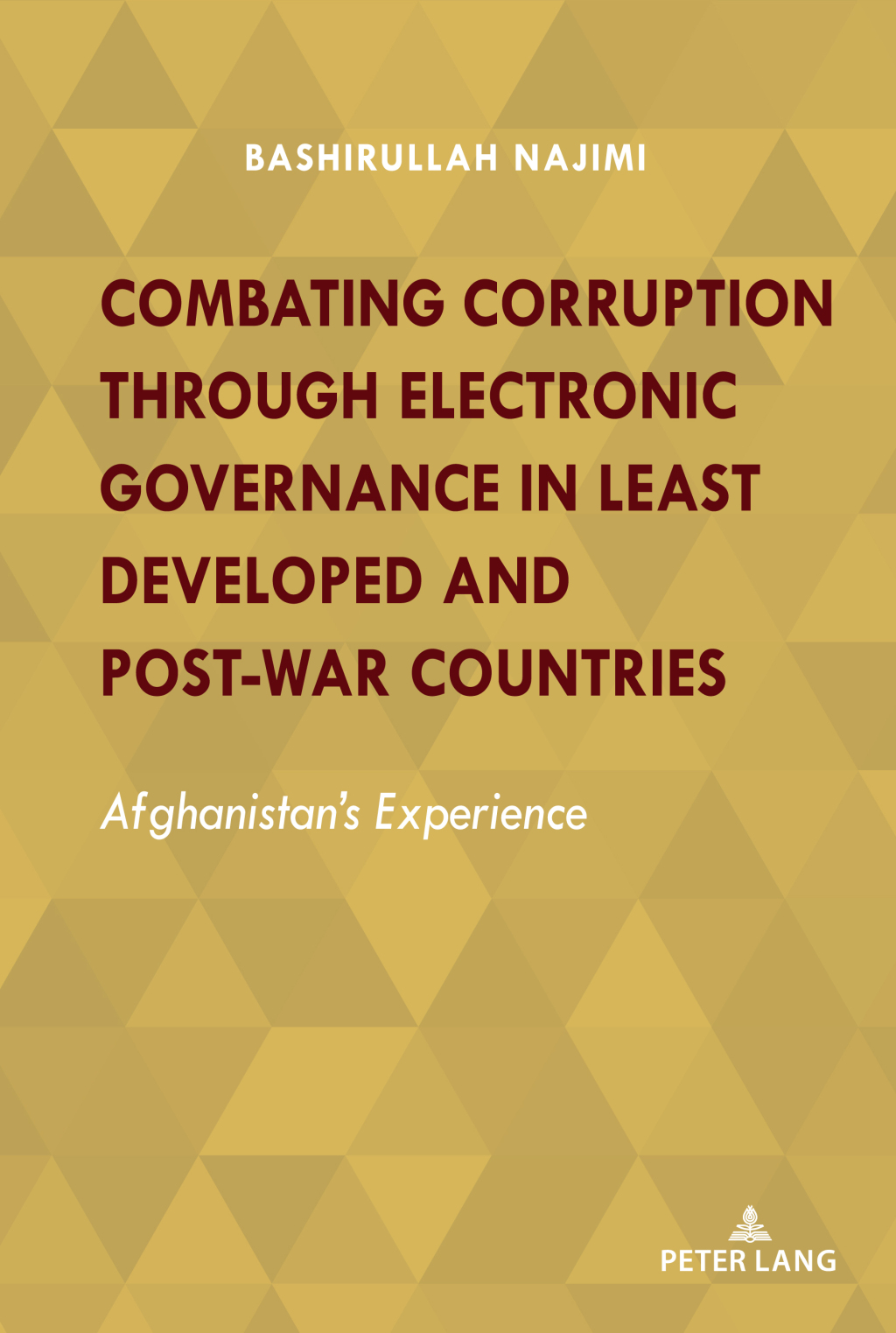 Combating Corruption Through Electronic Governance in Least Developed and Post-war Countries AfghanistanÃ¢â‚¬Å¡Ãƒâ€žÃƒÂ¶Ã¢Ë†Å¡Ãƒâ€˜Ã¢Ë†Å¡Ã‚Â¥s Experience 1st Edition