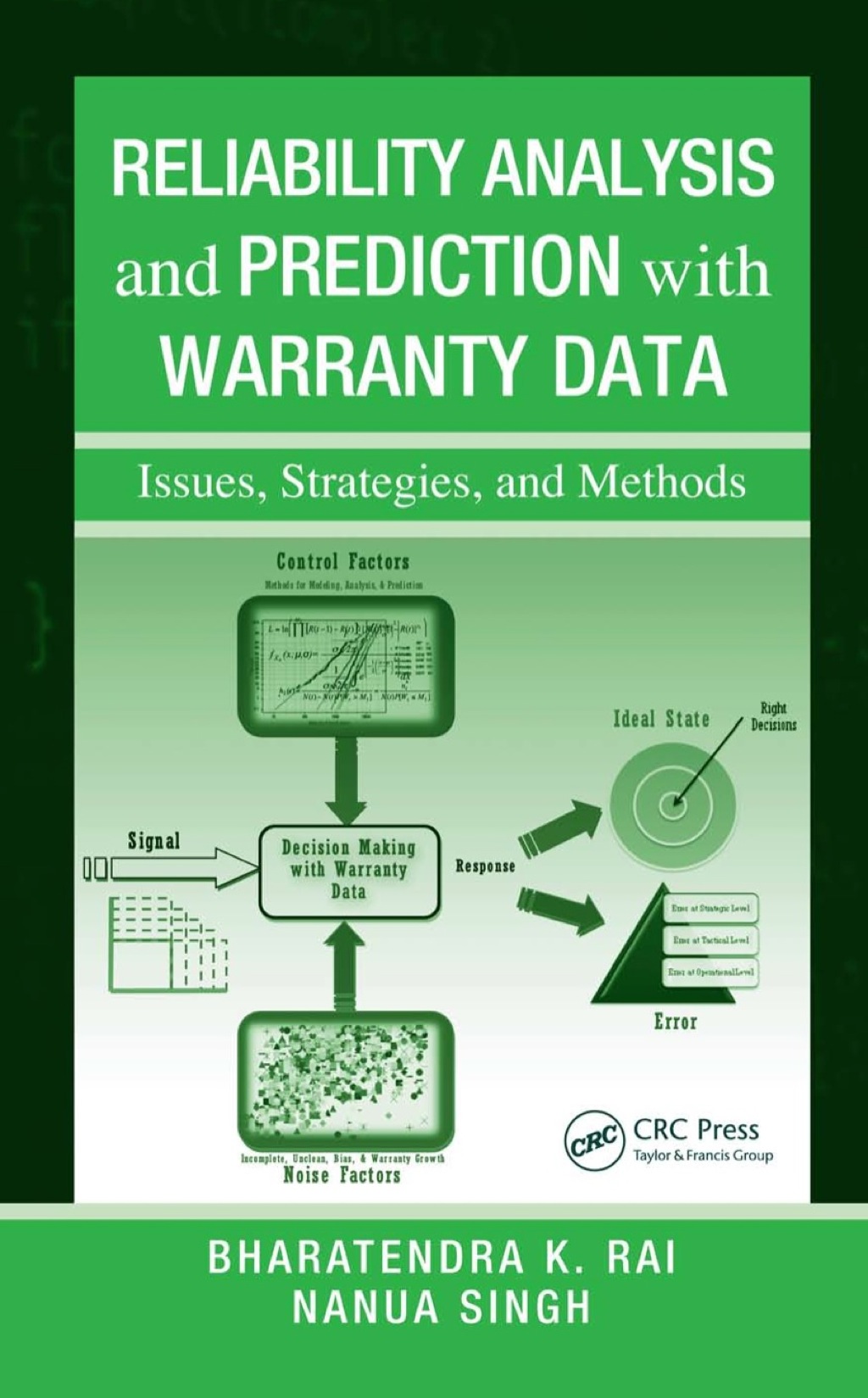 Reliability Analysis and Prediction with Warranty Data Issues, Strategies, and Methods 1st Edition