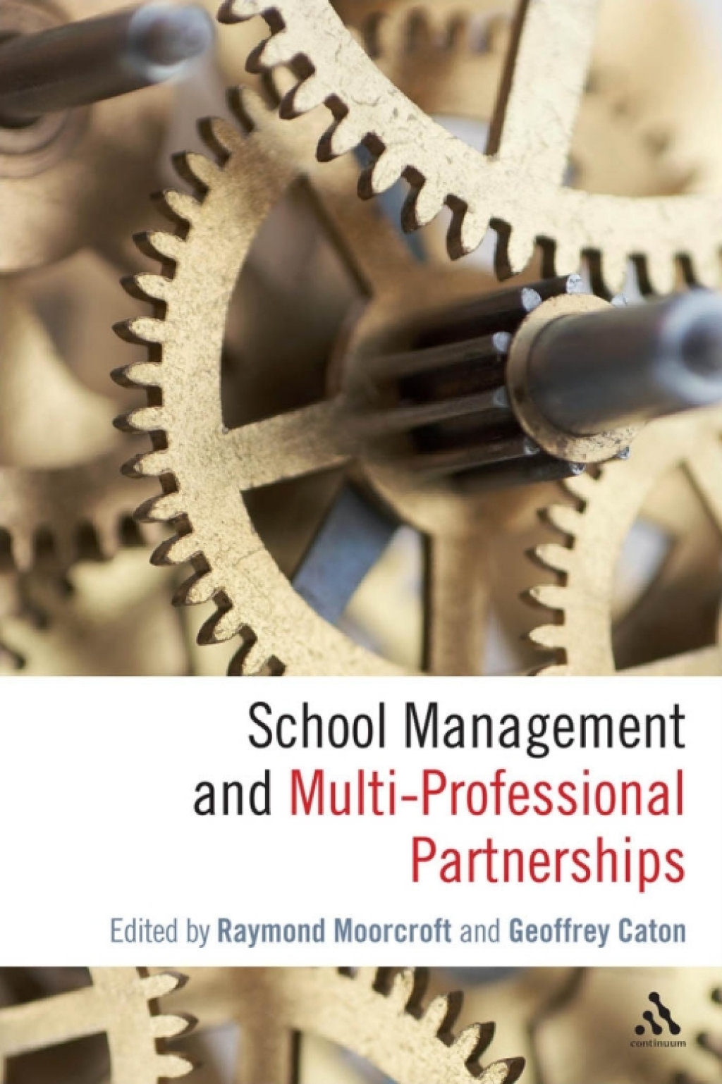 School Management and Multi-Professional Partnerships 1st Edition