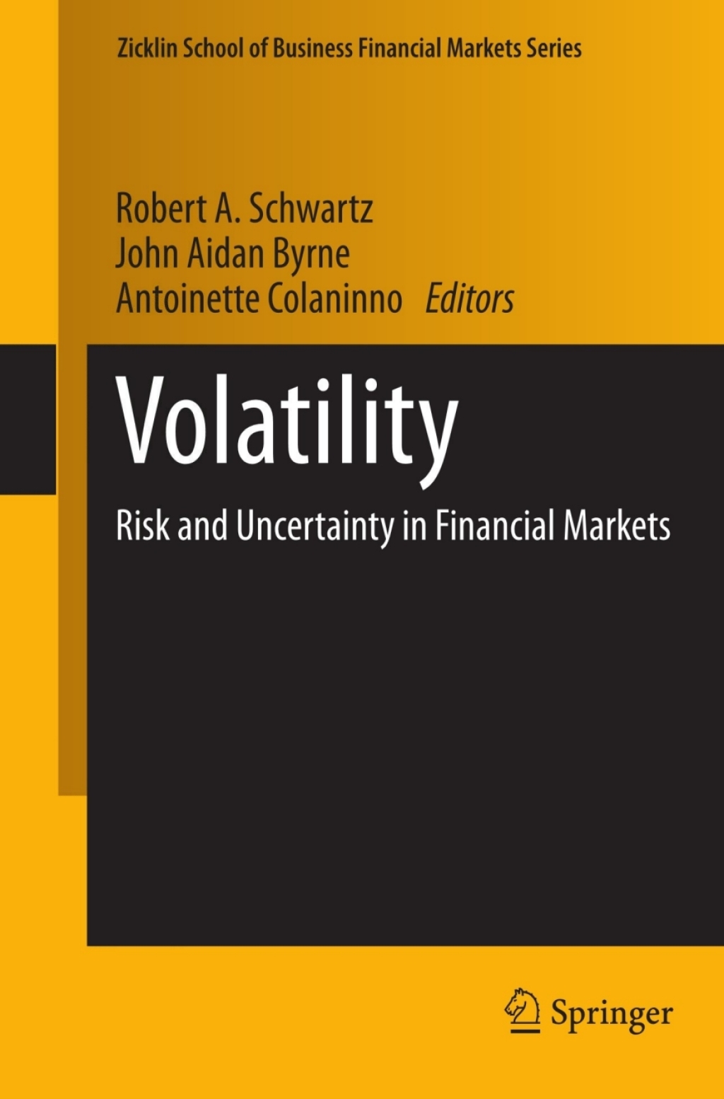 Volatility Risk and Uncertainty in Financial Markets 