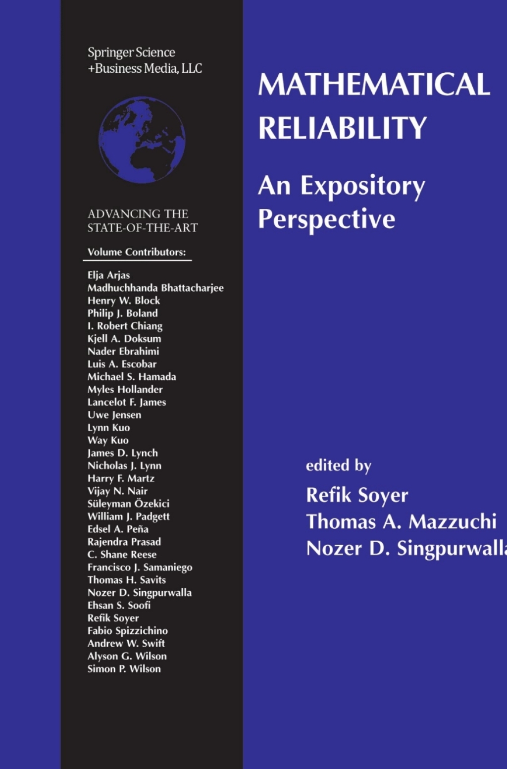 Mathematical Reliability: An Expository Perspective 1st Edition