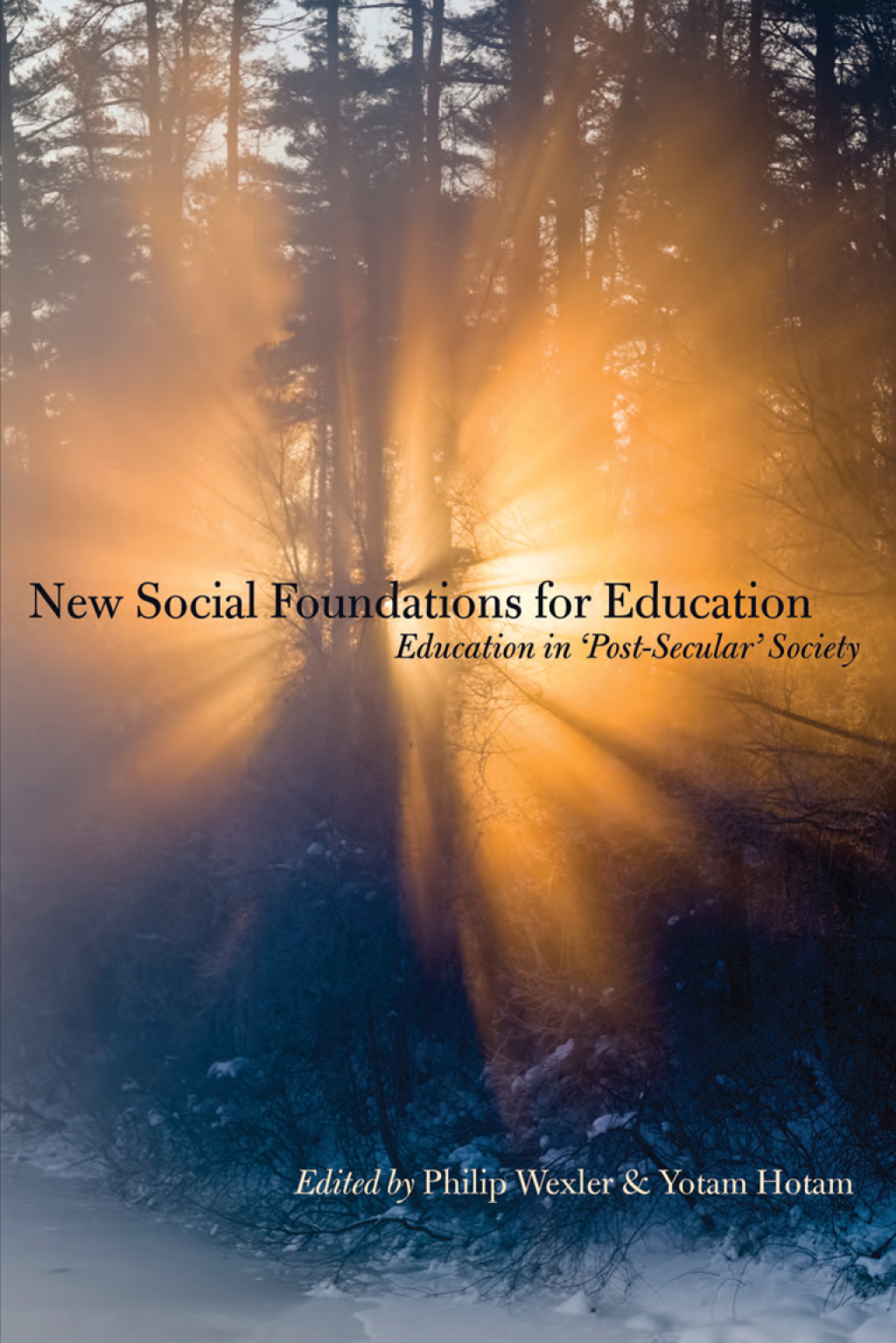 New Social Foundations for Education Education in 'Post Secular' Society 1st Edition