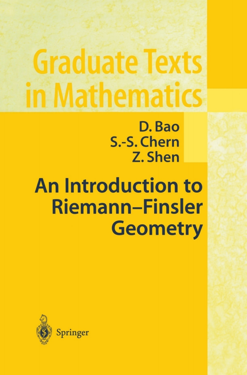An Introduction to Riemann-Finsler Geometry 