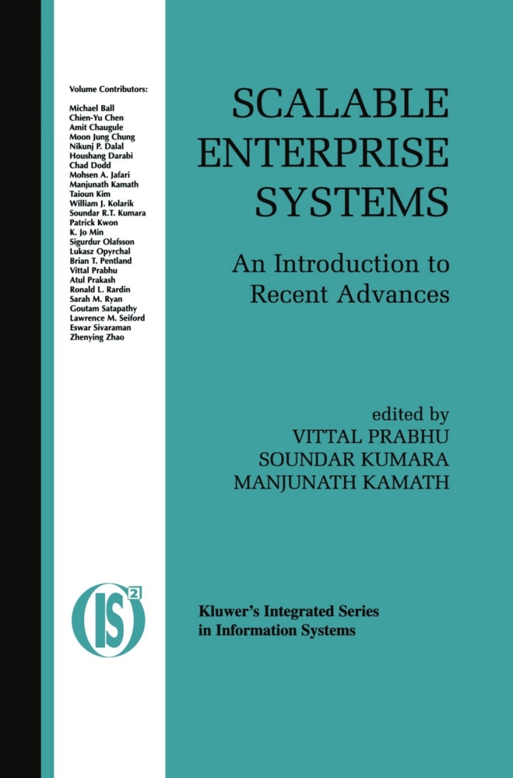 Scalable Enterprise Systems An Introduction to Recent Advances 1st Edition