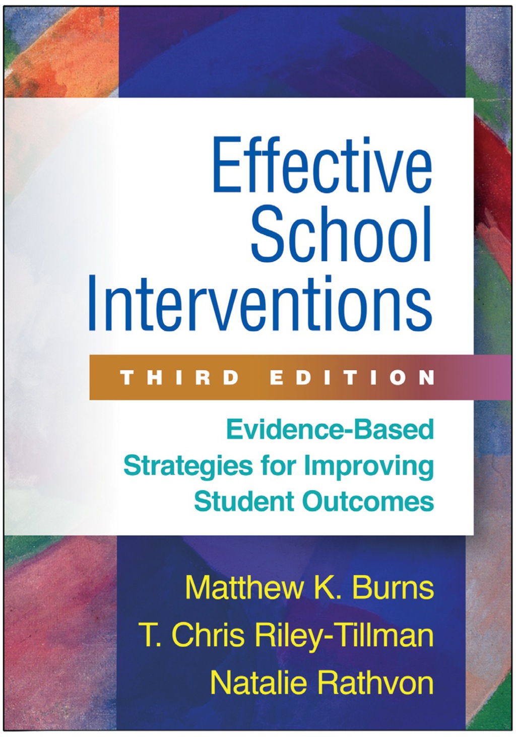 Effective School Interventions 3rd Edition